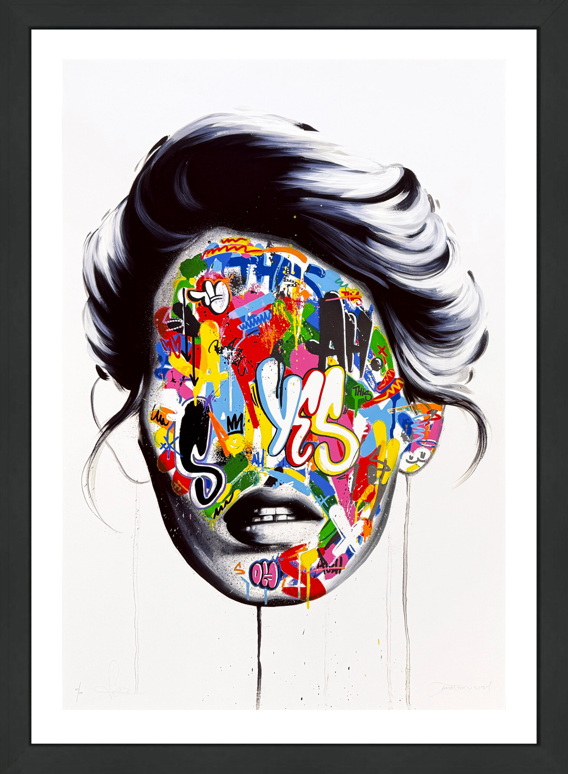 La Cage Entre Les Frontieres (Sandra Chevrier x Martin Whatson dual signed) by Sandra Chevrier