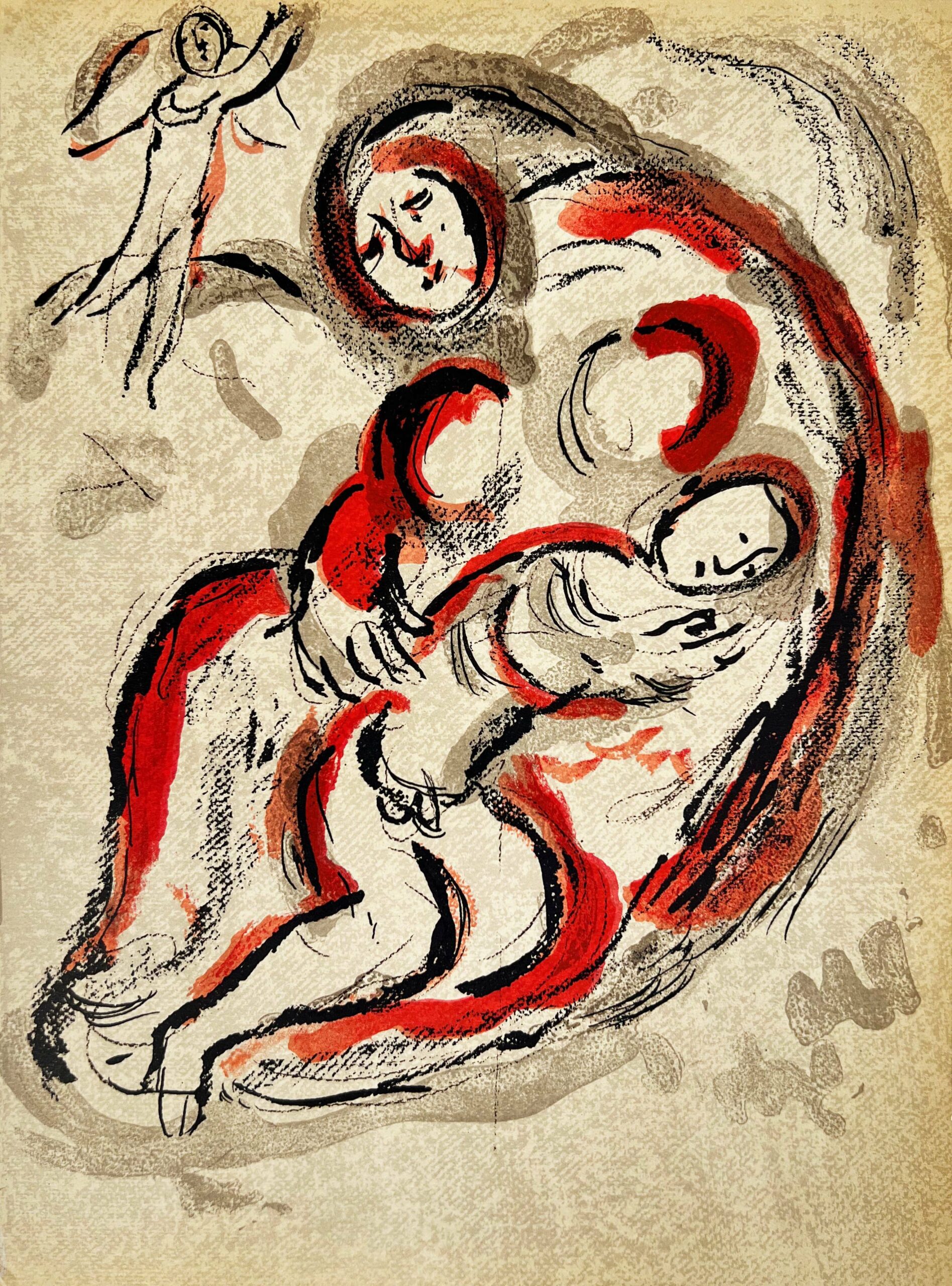 Hagar in the Desert by Marc Chagall
