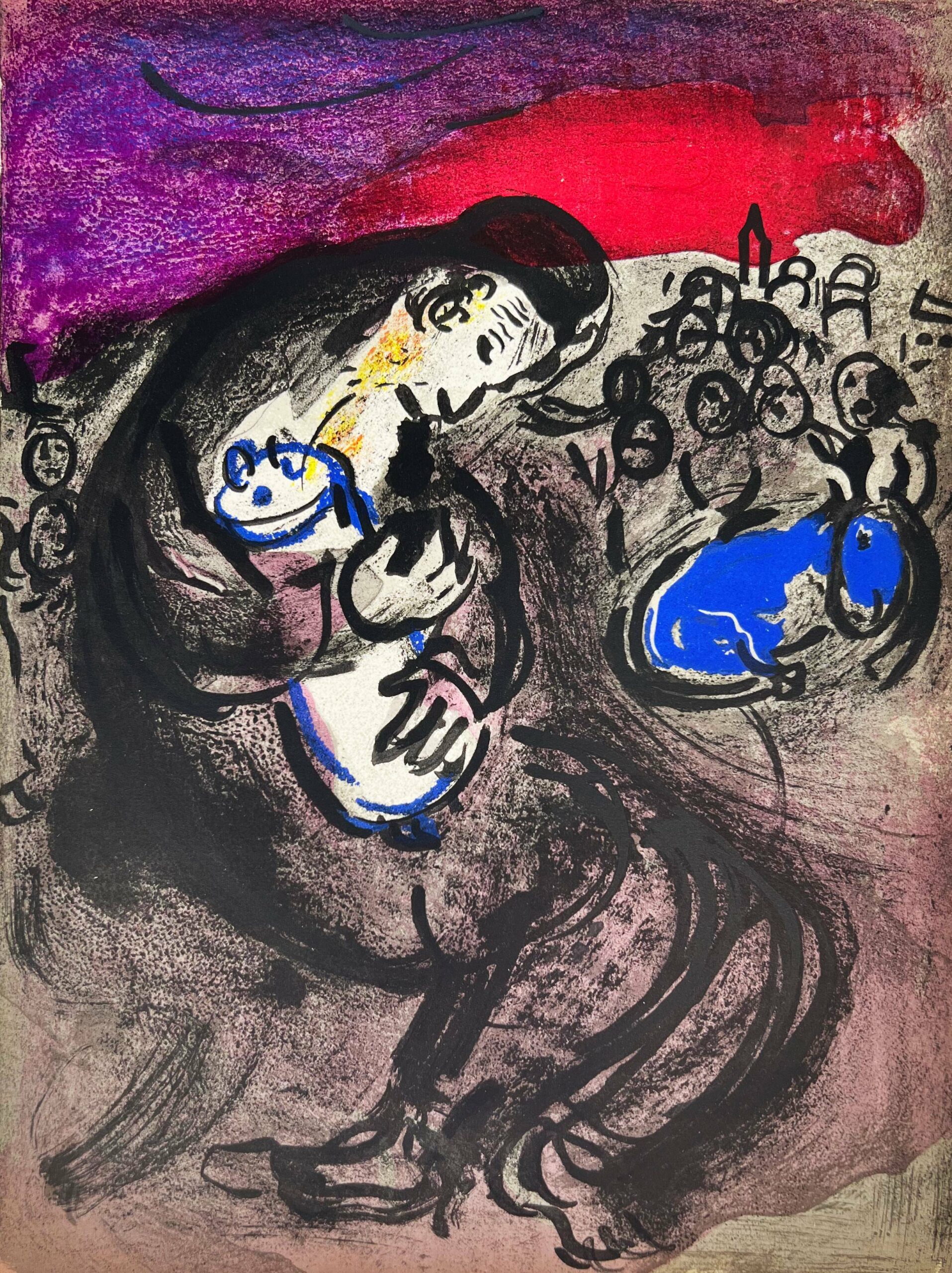 Jeremiah’s lamentations by Marc Chagall