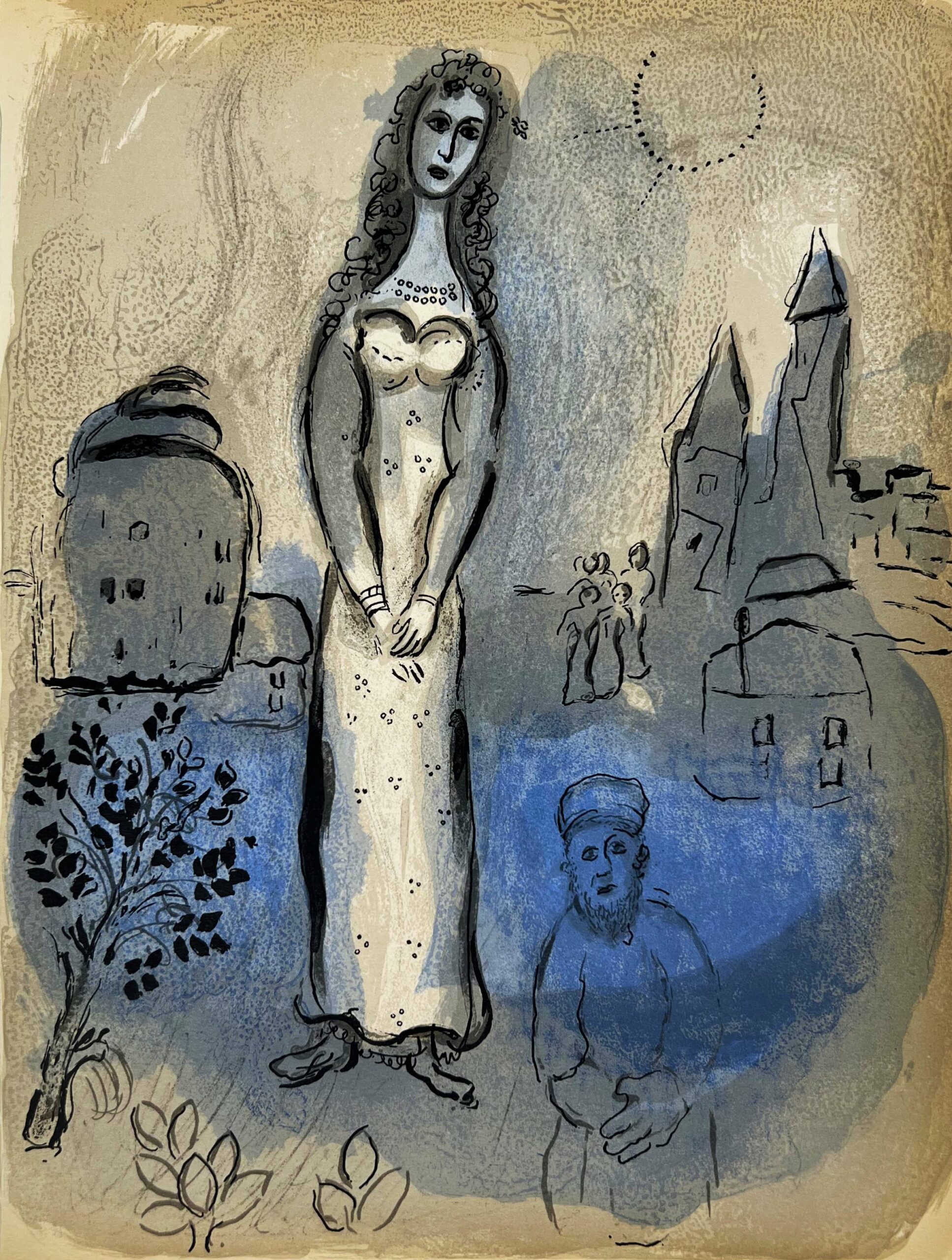 Esther by Marc Chagall