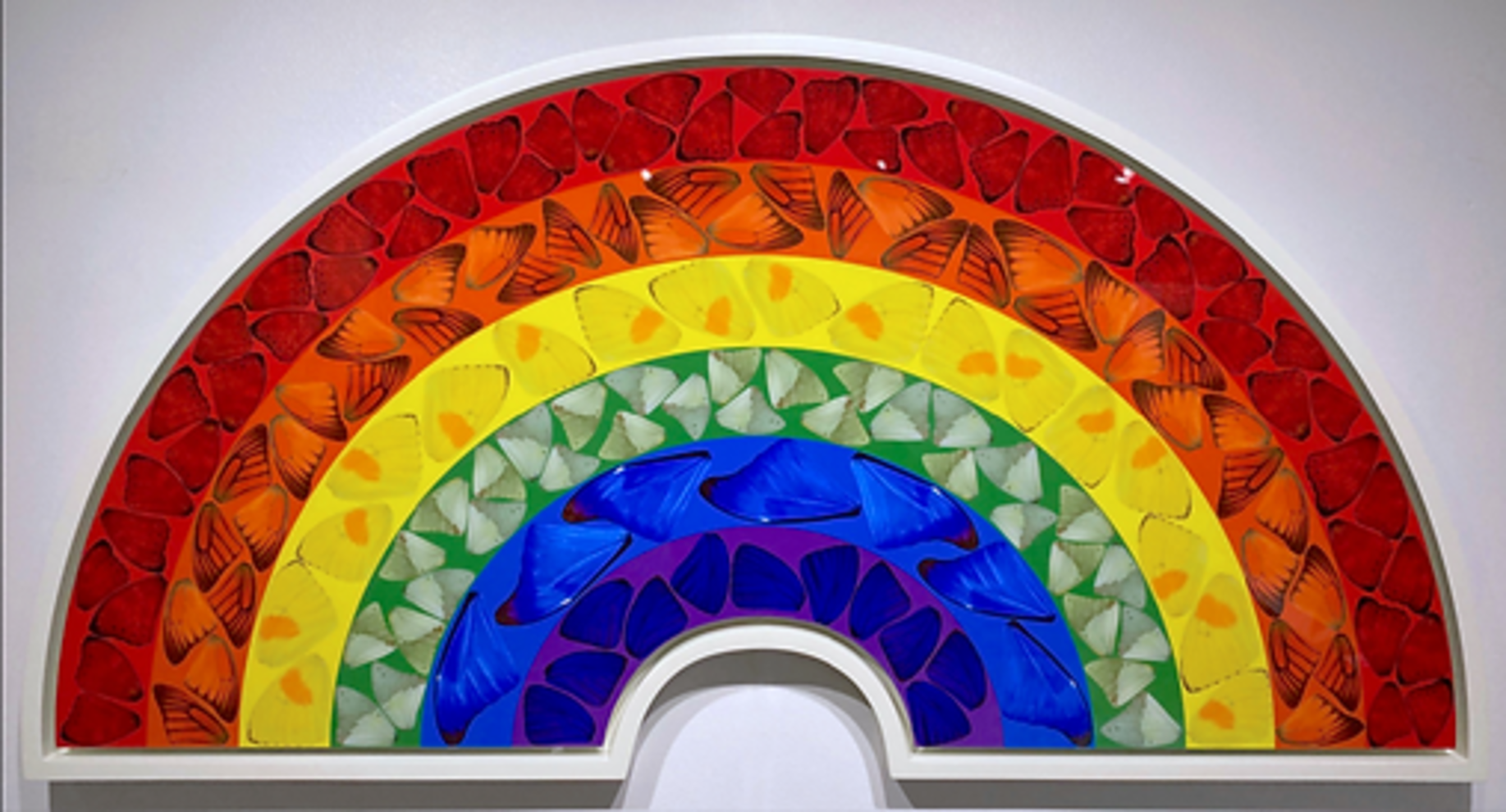 Damien Hirst Butterfly Rainbow (Large) H7-1 by Damien Hirst