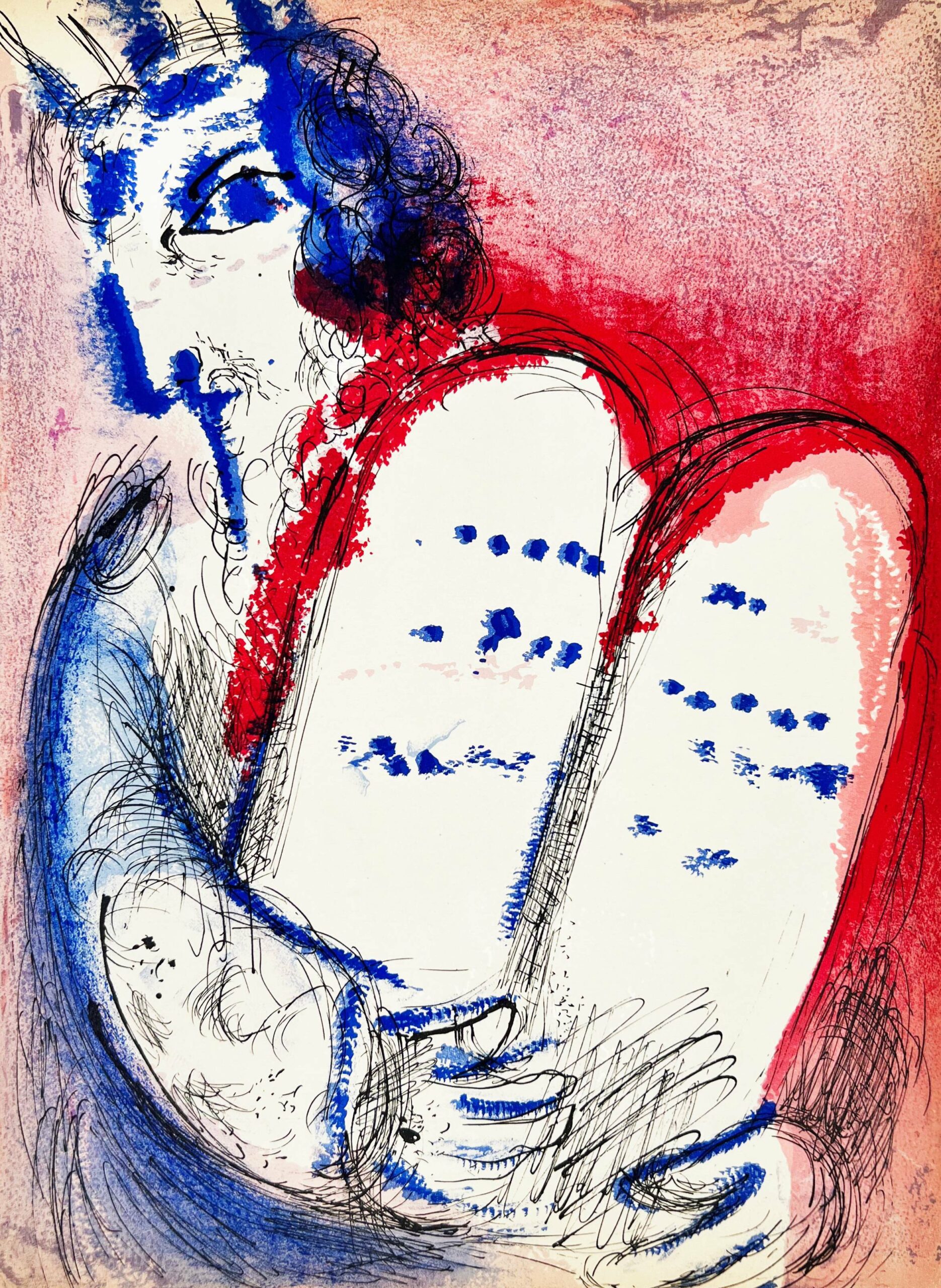 Moses by Marc Chagall