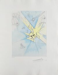 A Shattering Entrance upon the American Stage by Salvador Dalí at Epicentrum Art Gallery