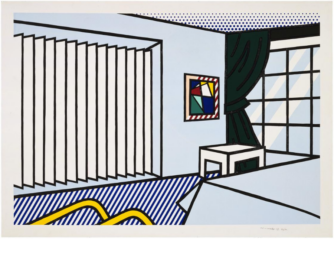 Bedroom by Roy Lichtenstein at Gemini G.E.L. at Joni Moisant Weyl