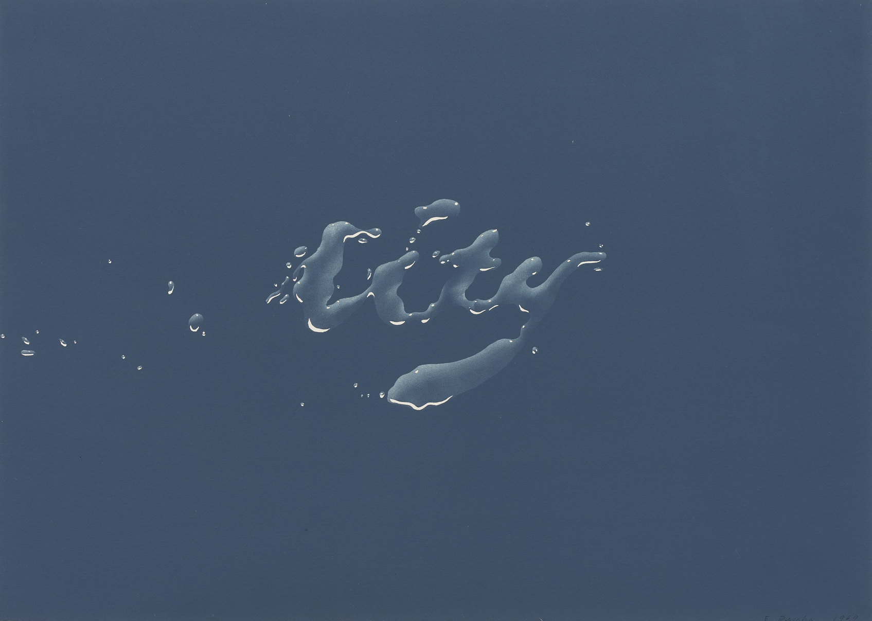 City by Ed Ruscha