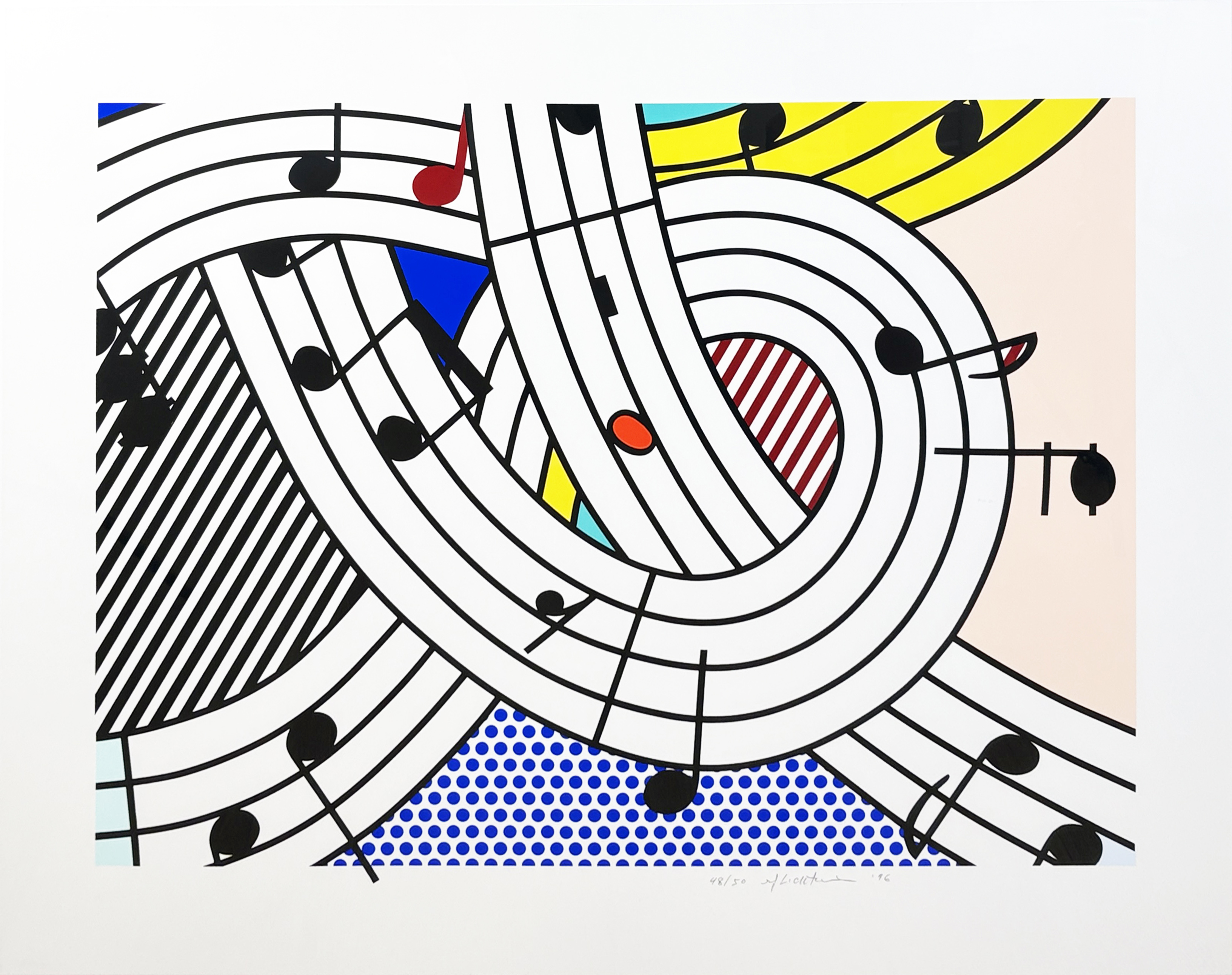 Composition 2 by Roy Lichtenstein