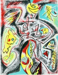 Composition by Andre Masson at Epicentrum Art Gallery