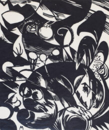 Creation I | Schöpfungsgeschichte I by Franz Marc at Gilden's Art Gallery