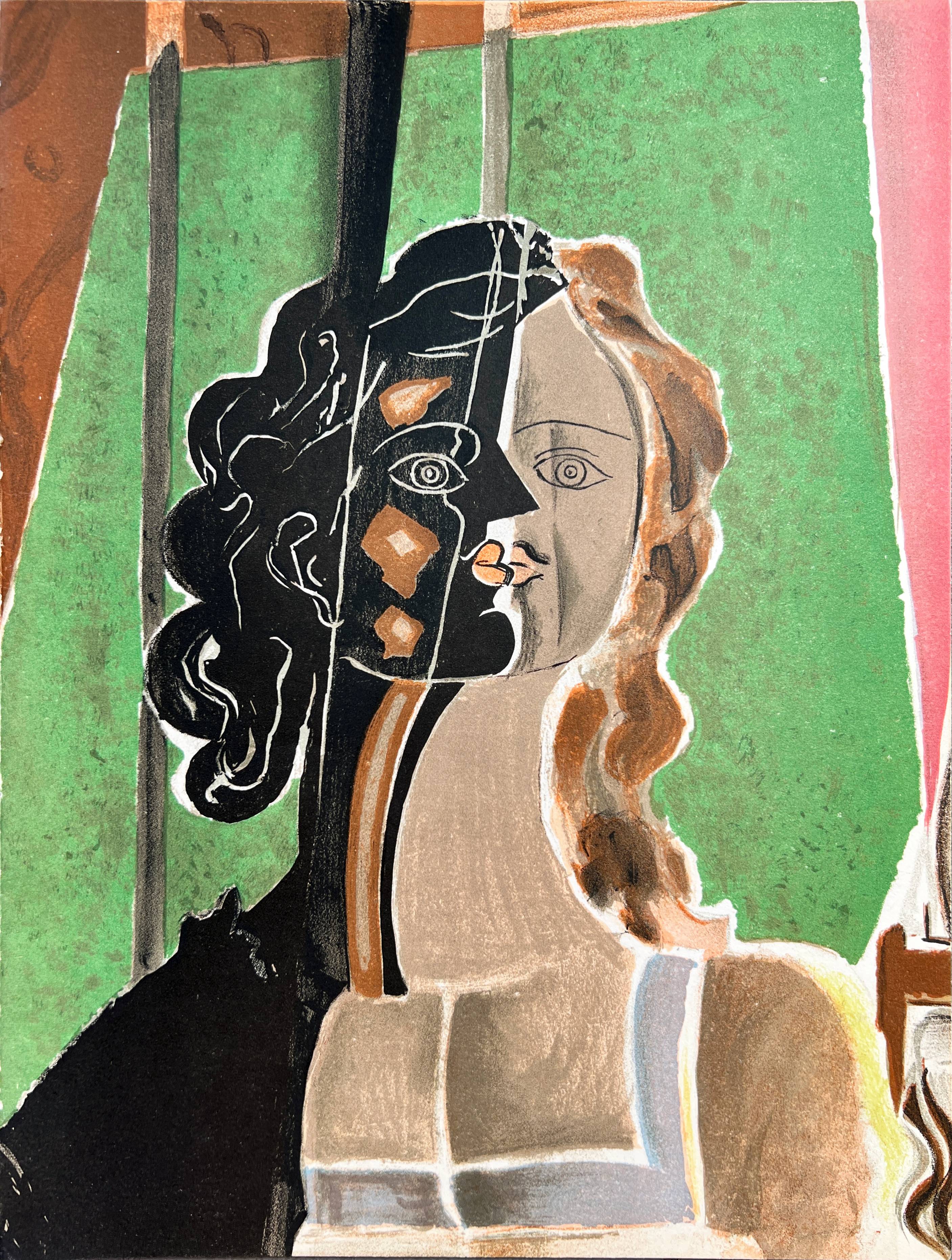 Cubist Portrait by George Braque
