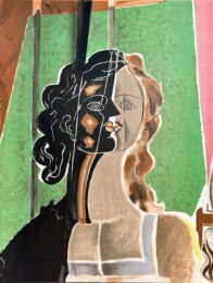 Cubist Portrait by George Braque at Epicentrum Art Gallery