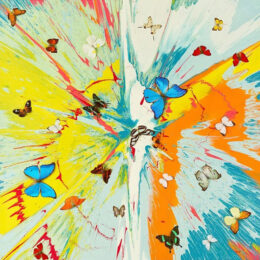 Damien Hirst Transient Ephemera from The Dreams H19-4 by Damien Hirst at Clifton Gallery