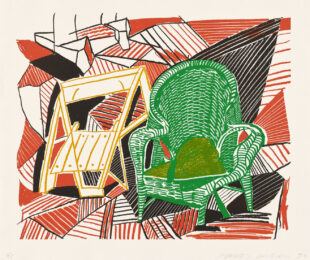 David Hockney Two Pembroke Studio Chairs by David Hockney at Clifton Gallery