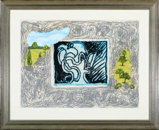 Espionne by Pierre Alechinsky at Epicentrum Art Gallery