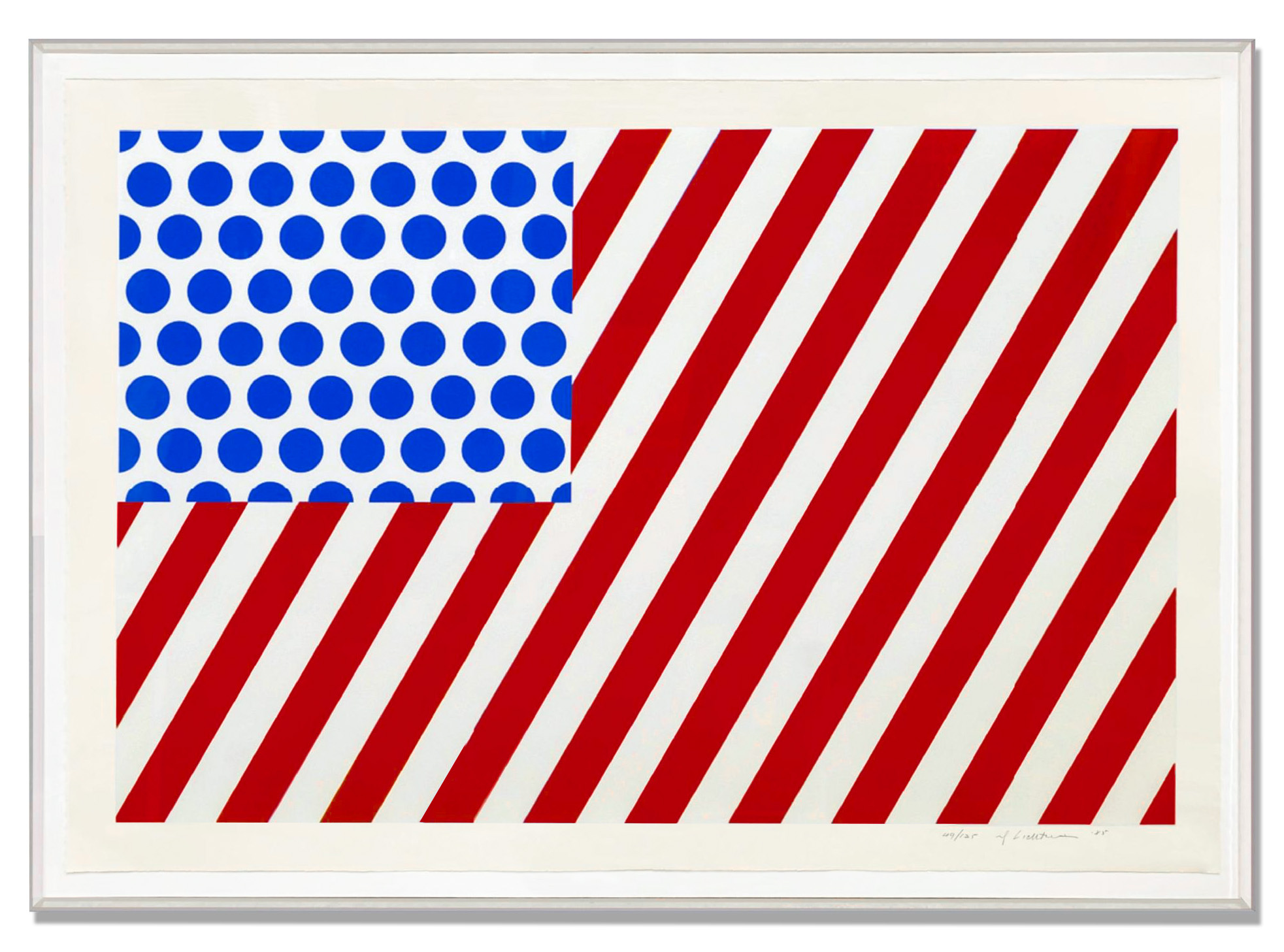 Forms in Space by Roy Lichtenstein