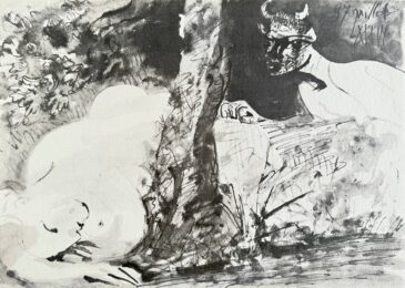 Faune et fuemme nue by Pablo Picasso at Epicentrum Art Gallery