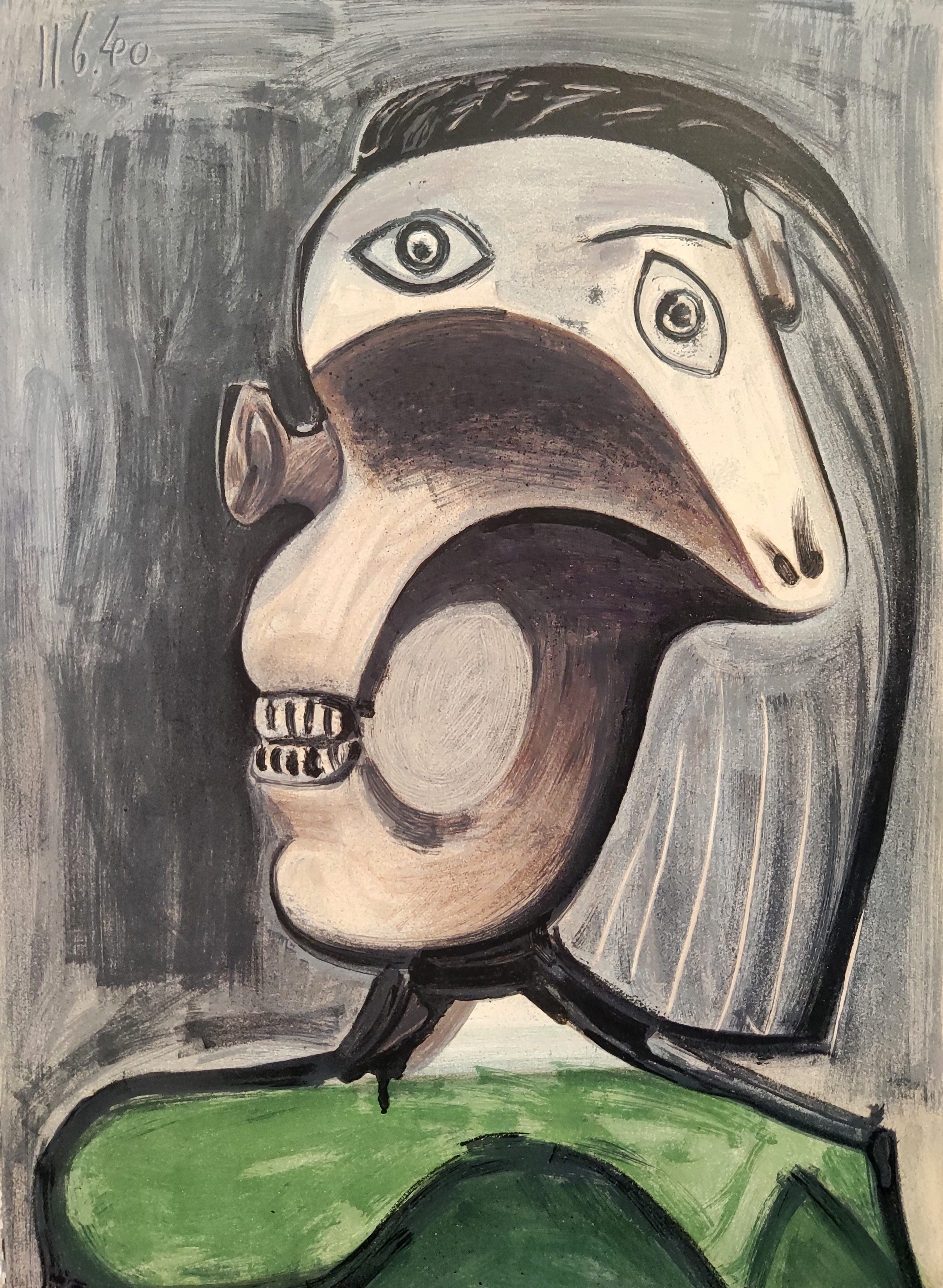 Femme La Guerre II by Pablo Picasso