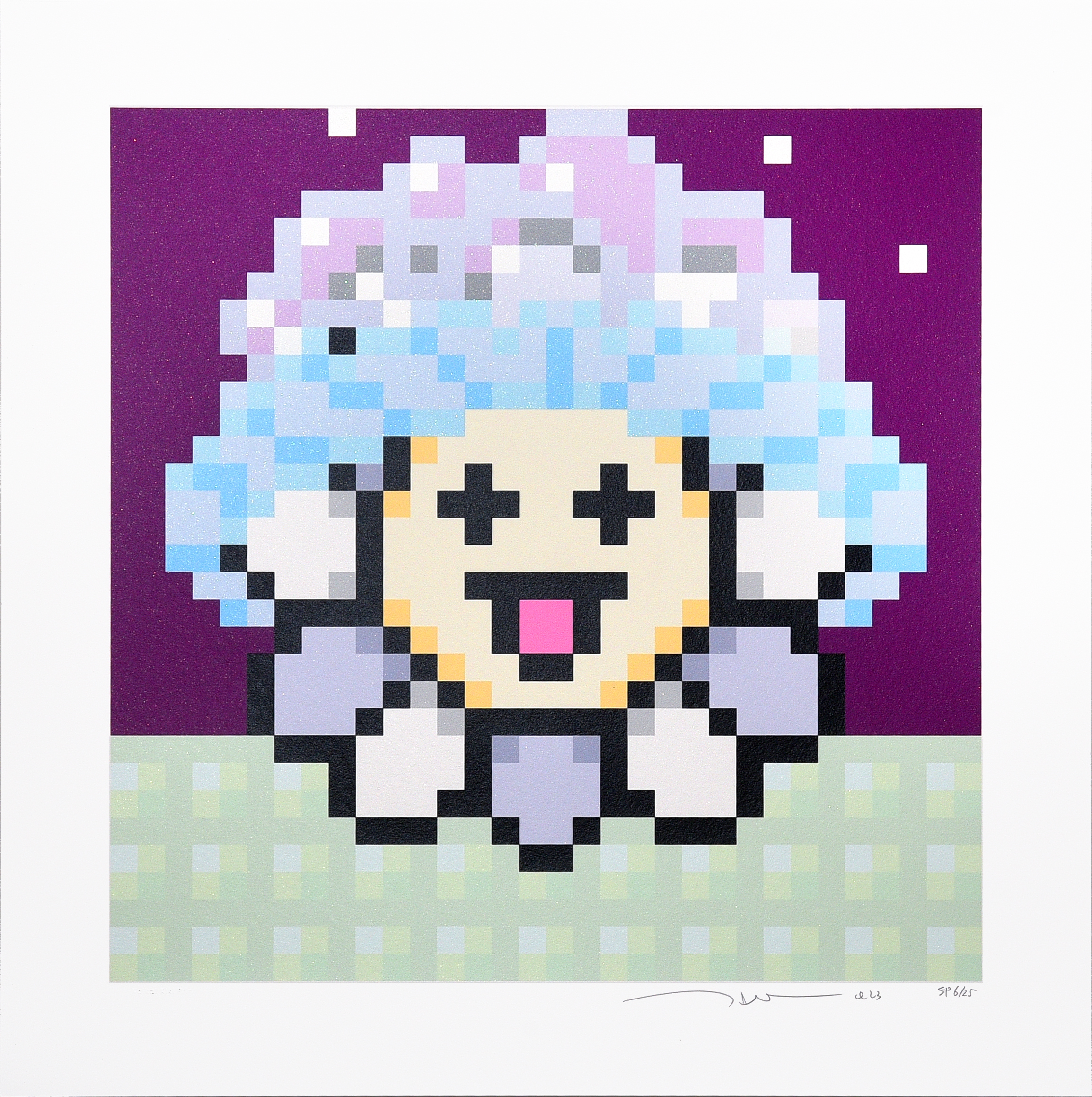 Flower #1480 Shampoo Hat by Takashi Murakami