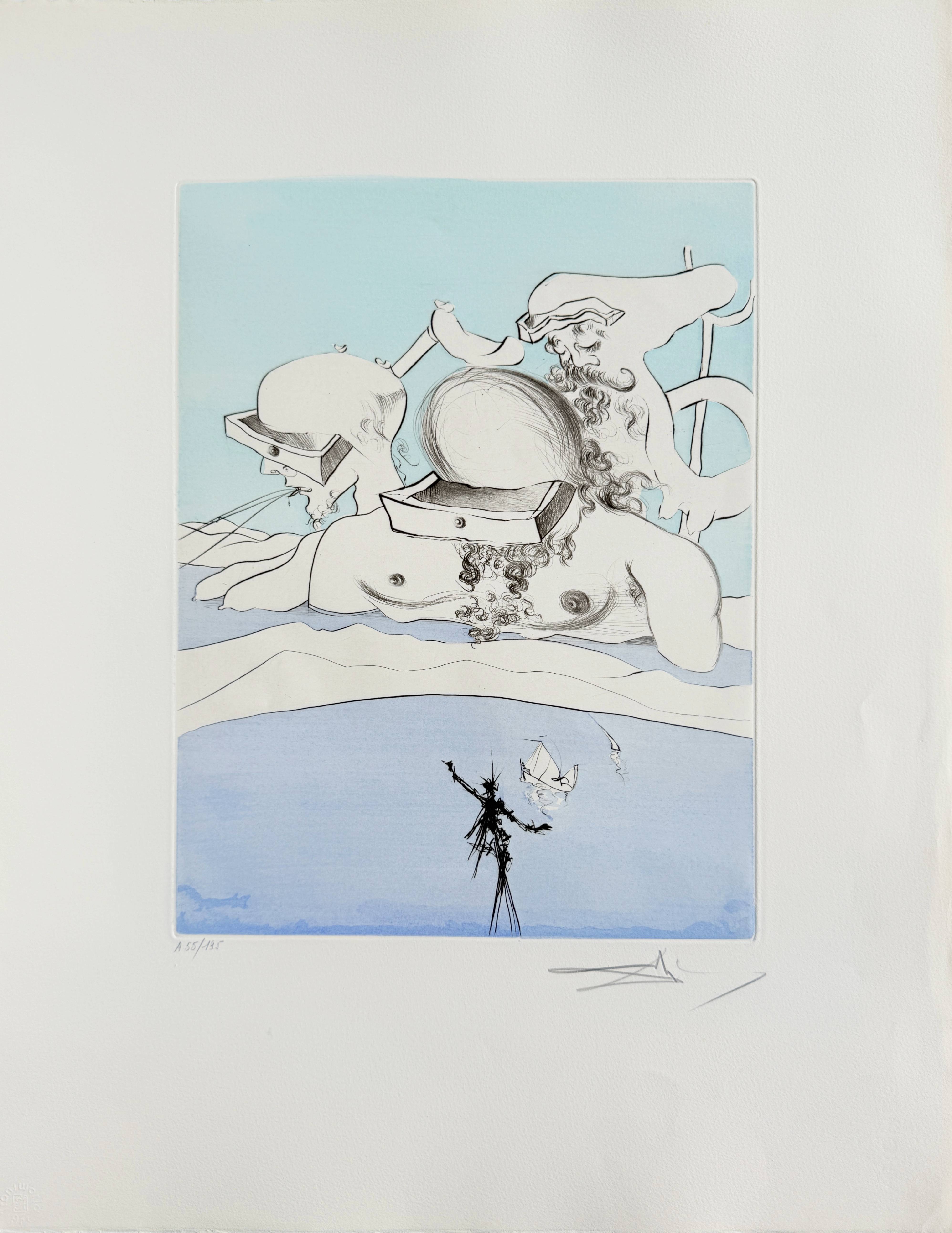 Flung Out Like a Fag-end by the Big-Wigs by Salvador Dalí