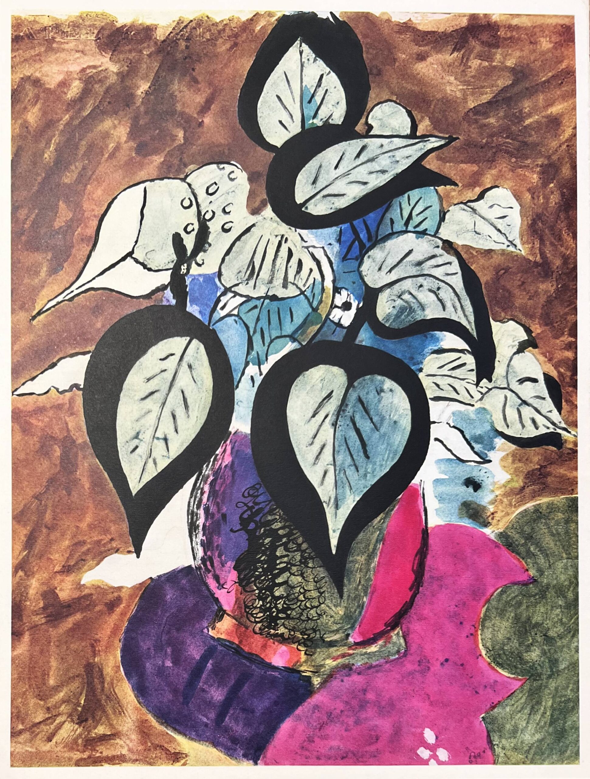Carnets intimes de Braque VIII by George Braque