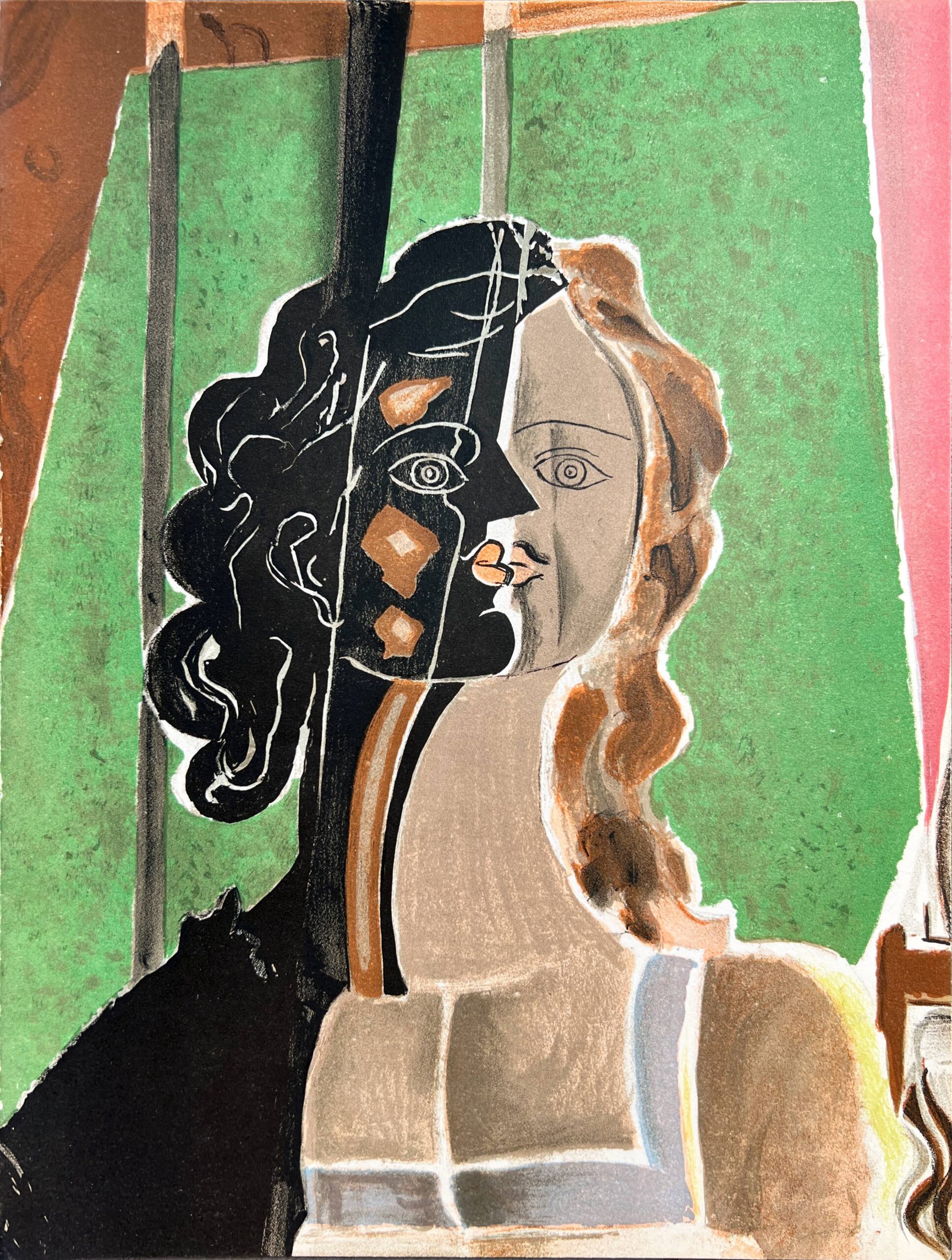 Cubist Portrait by George Braque