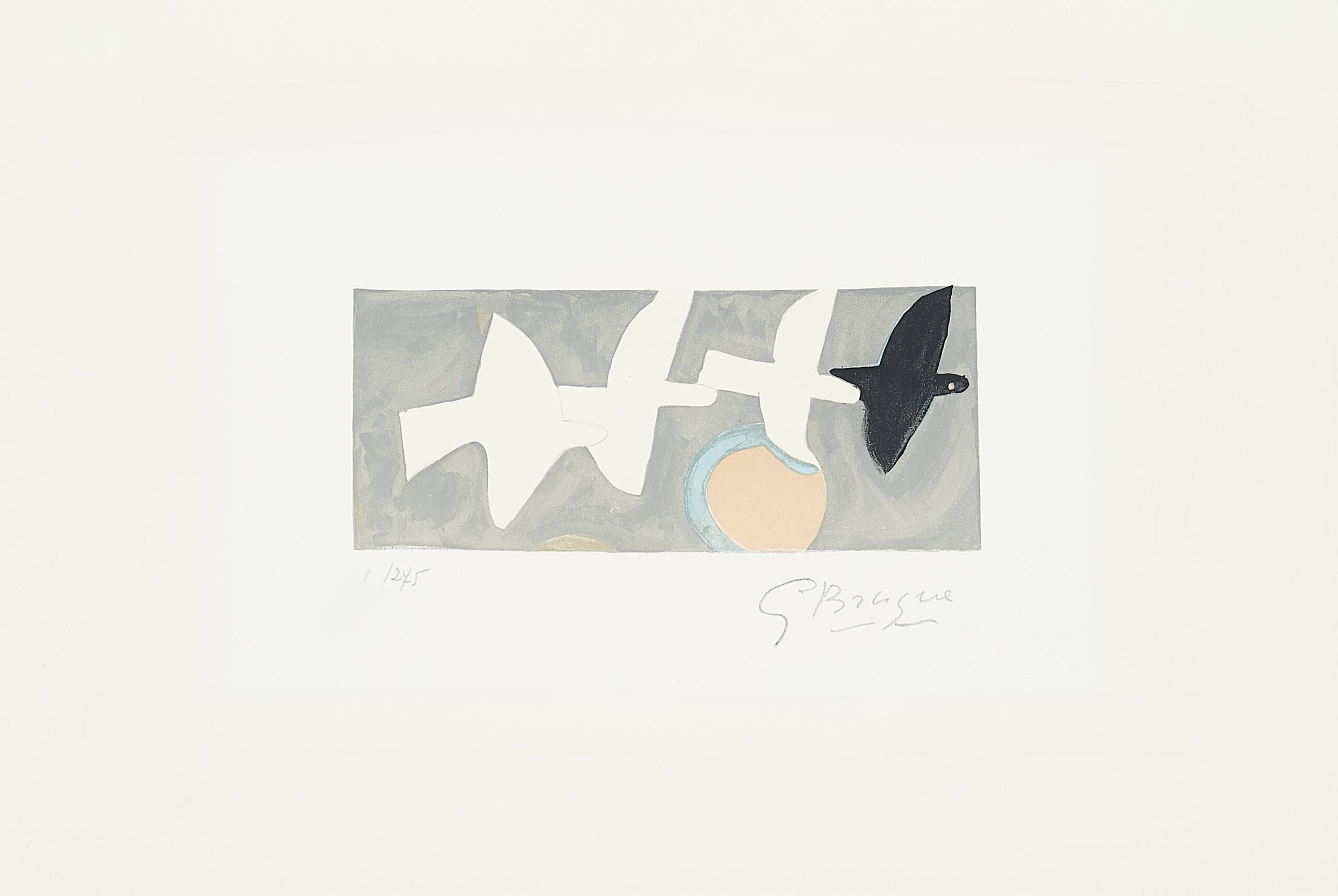 Quatre Oiseaux by Georges Braque