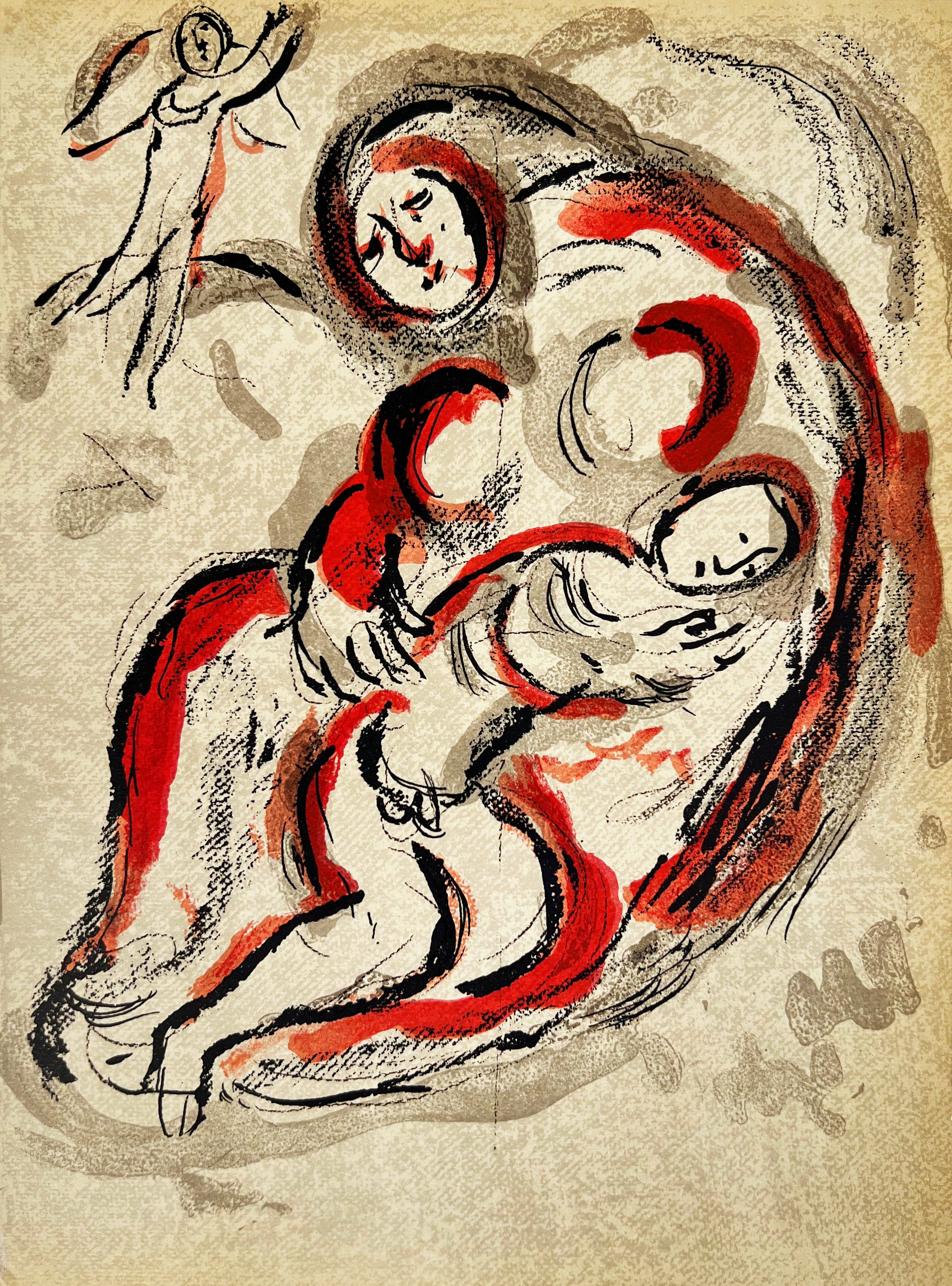 Hagar in the Desert by Marc Chagall