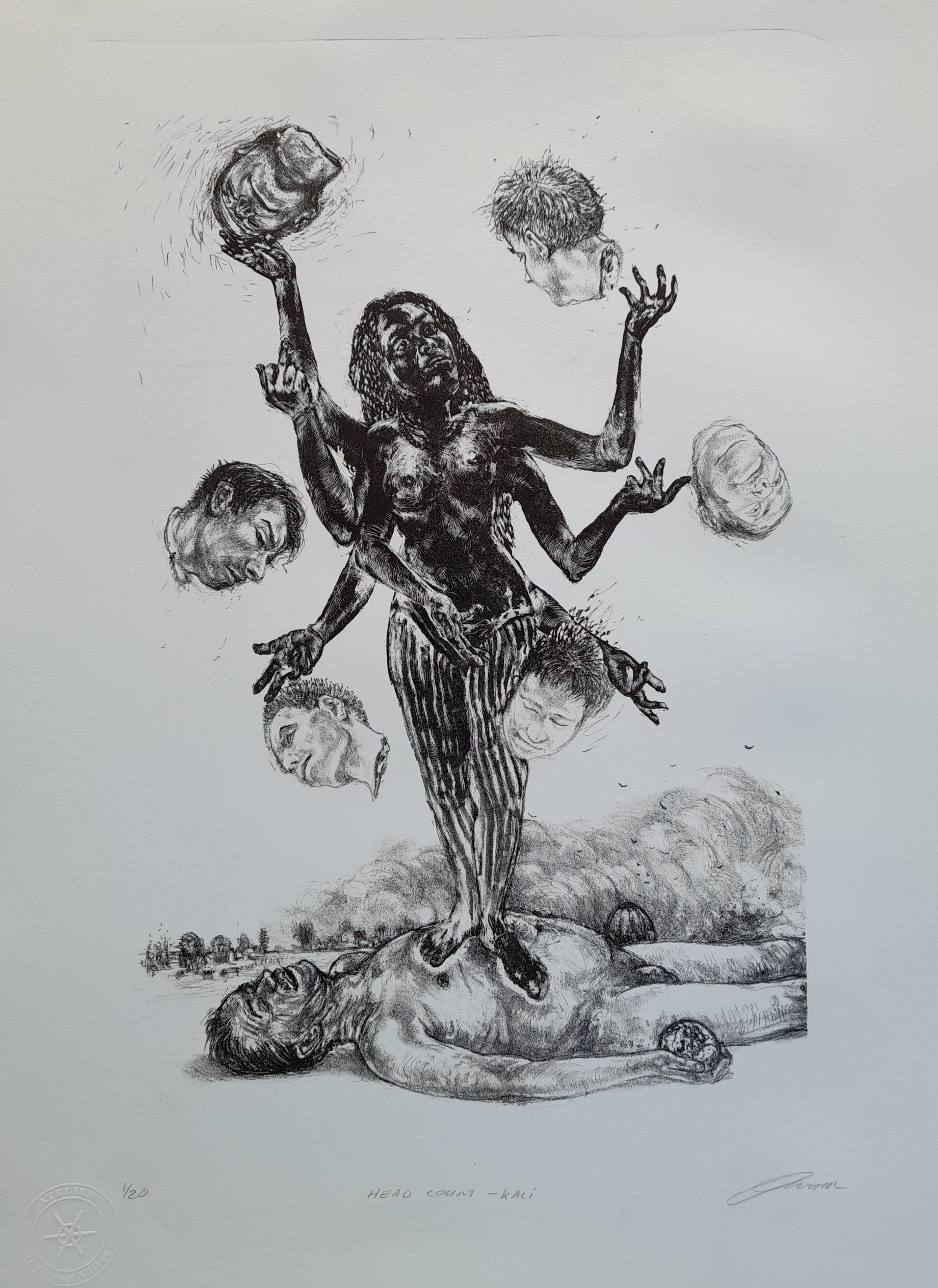 Head Count – Kali by Diane Victor