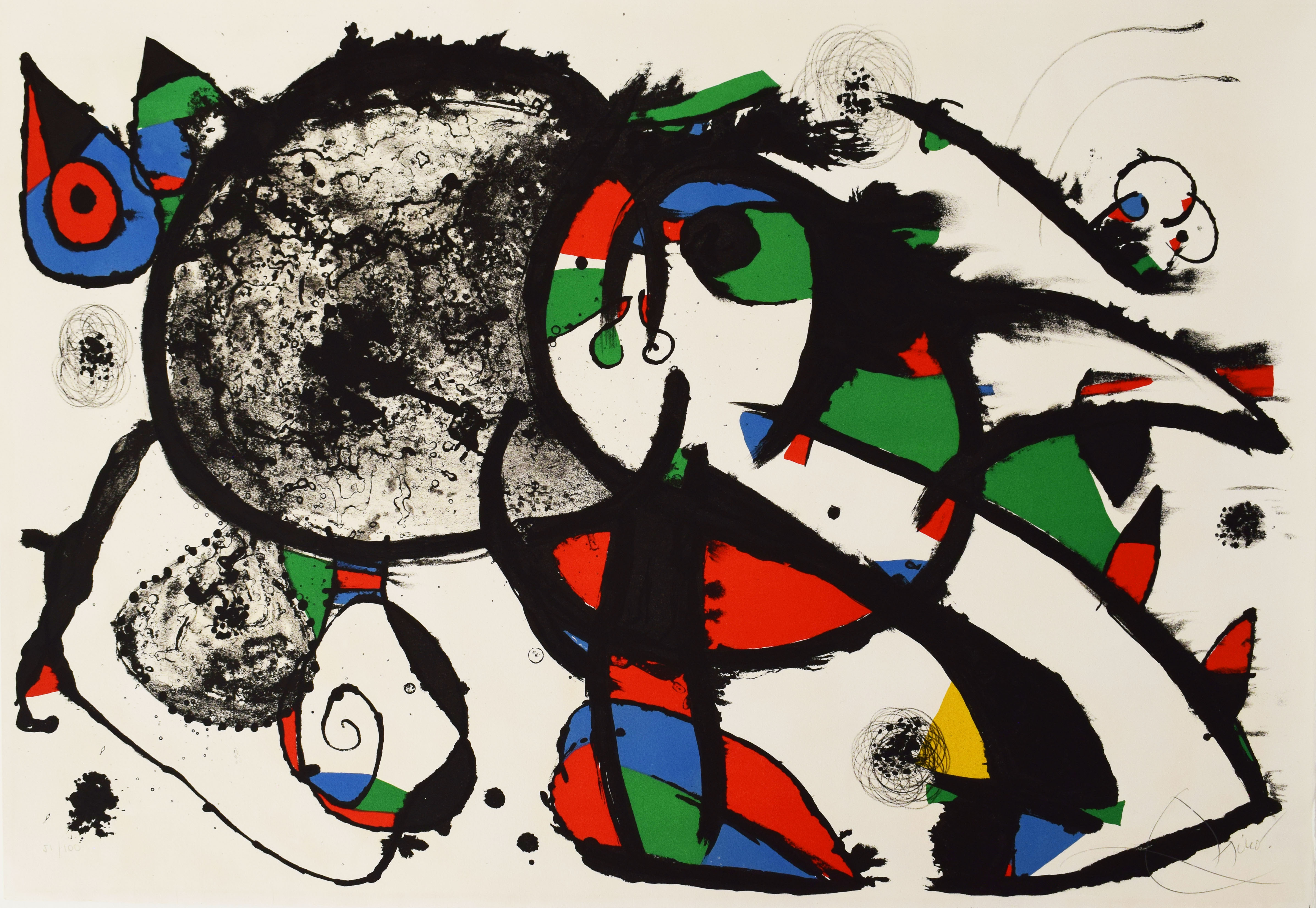 Homage to Masson | Hommage à Masson by Joan Miro