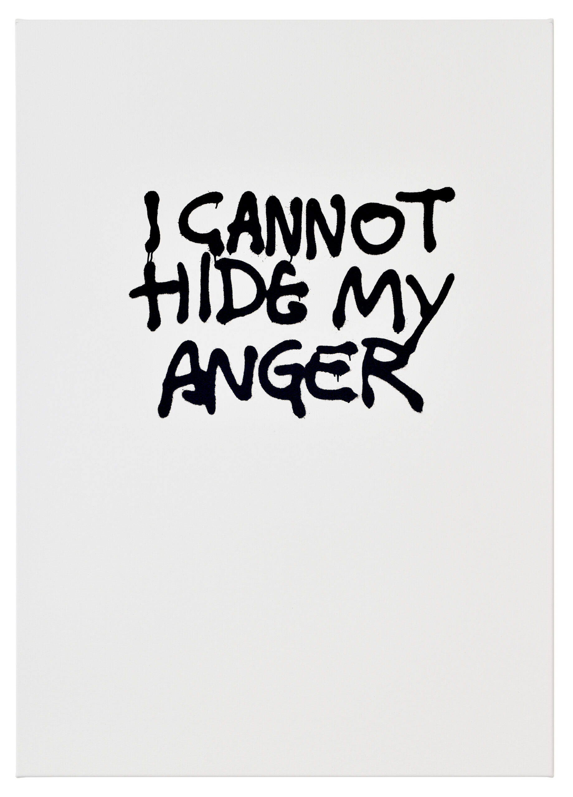 I Cannot Hide My Anger by Monica Bonvicini
