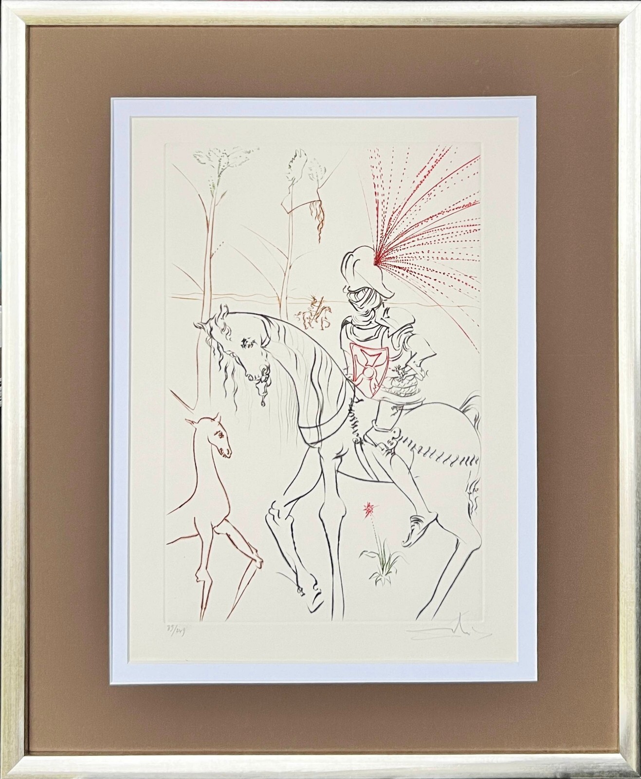 The coach and the fly by Salvador Dalí