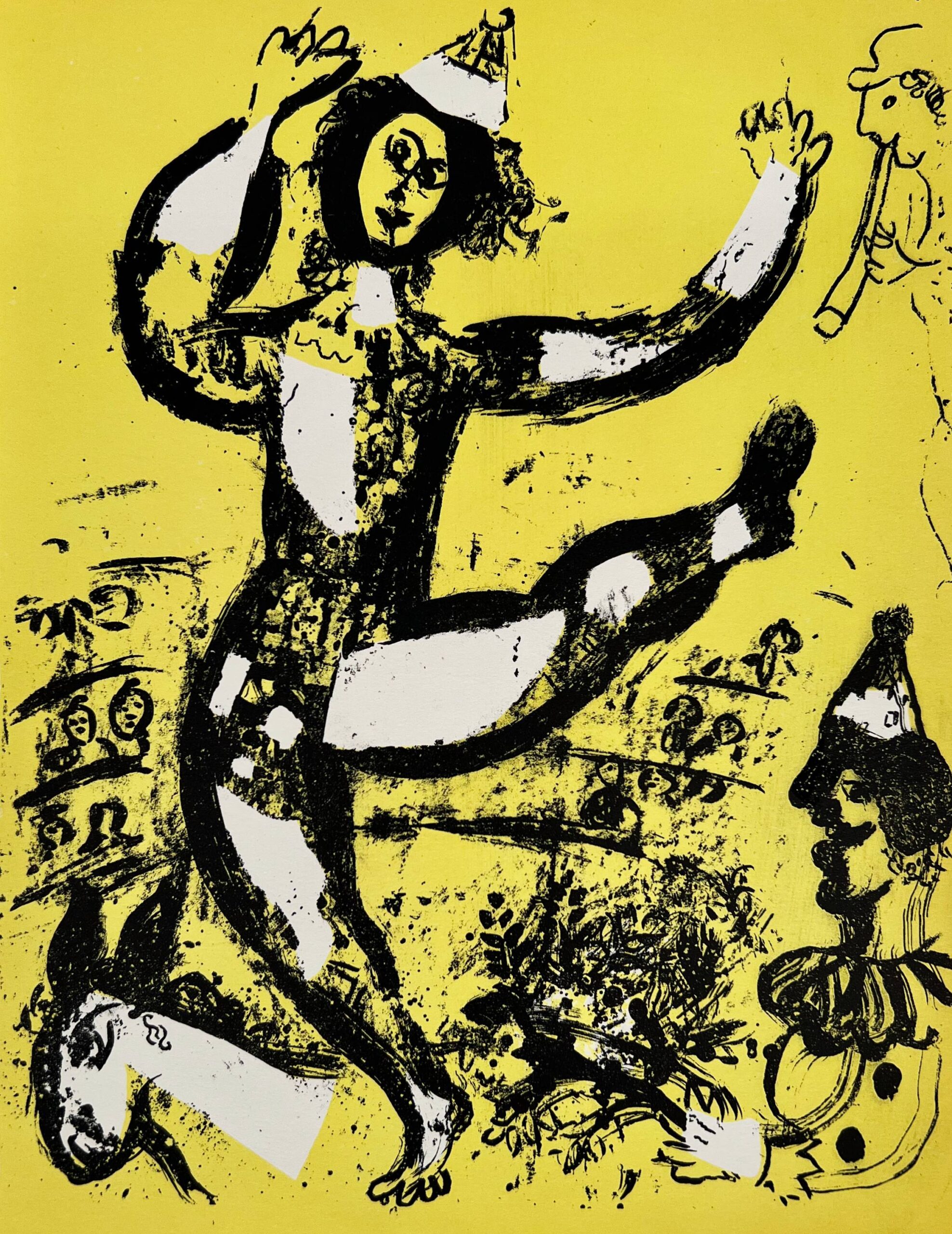 Le cirque by Marc Chagall