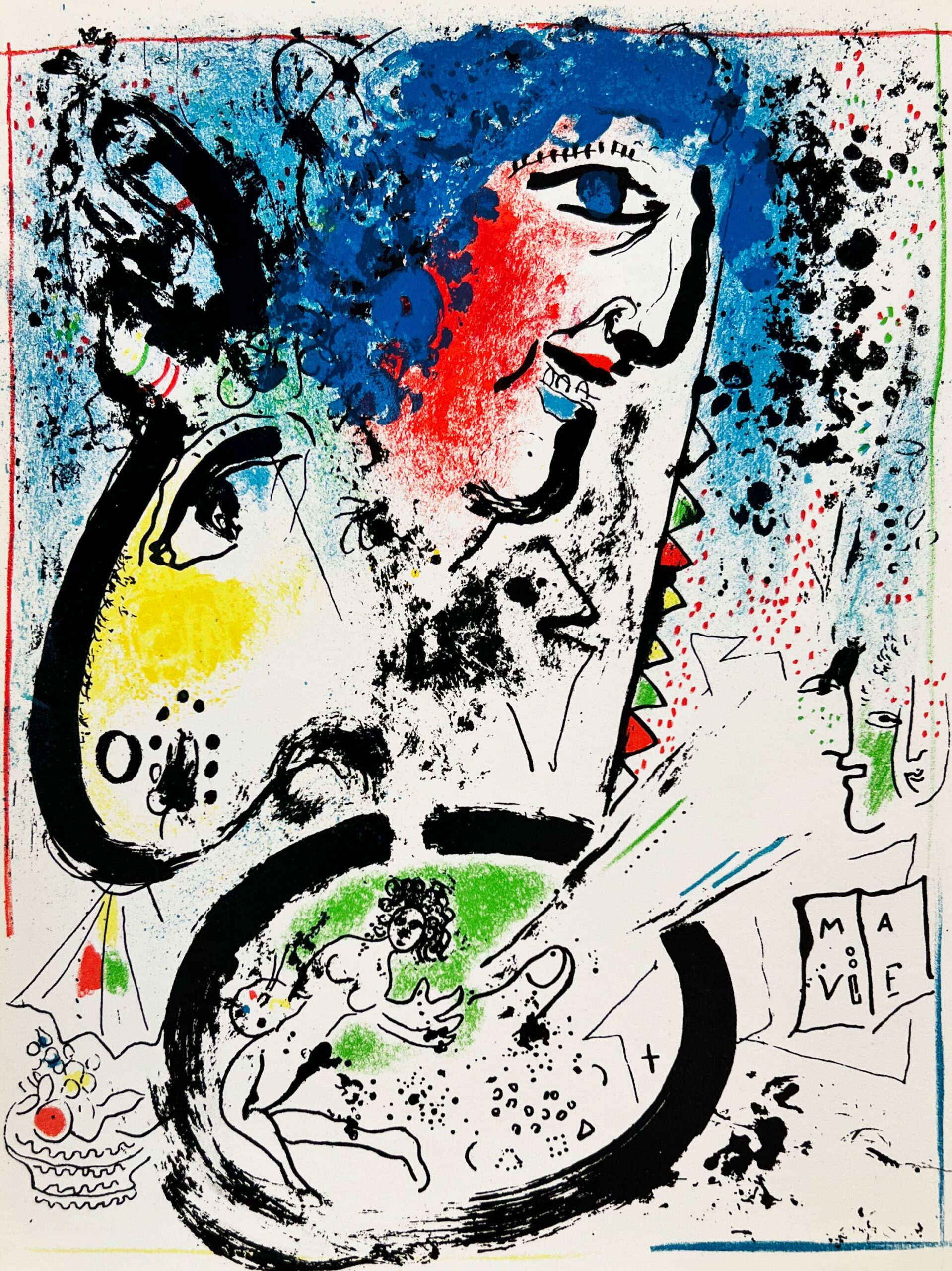 Self-Portrait by Marc Chagall