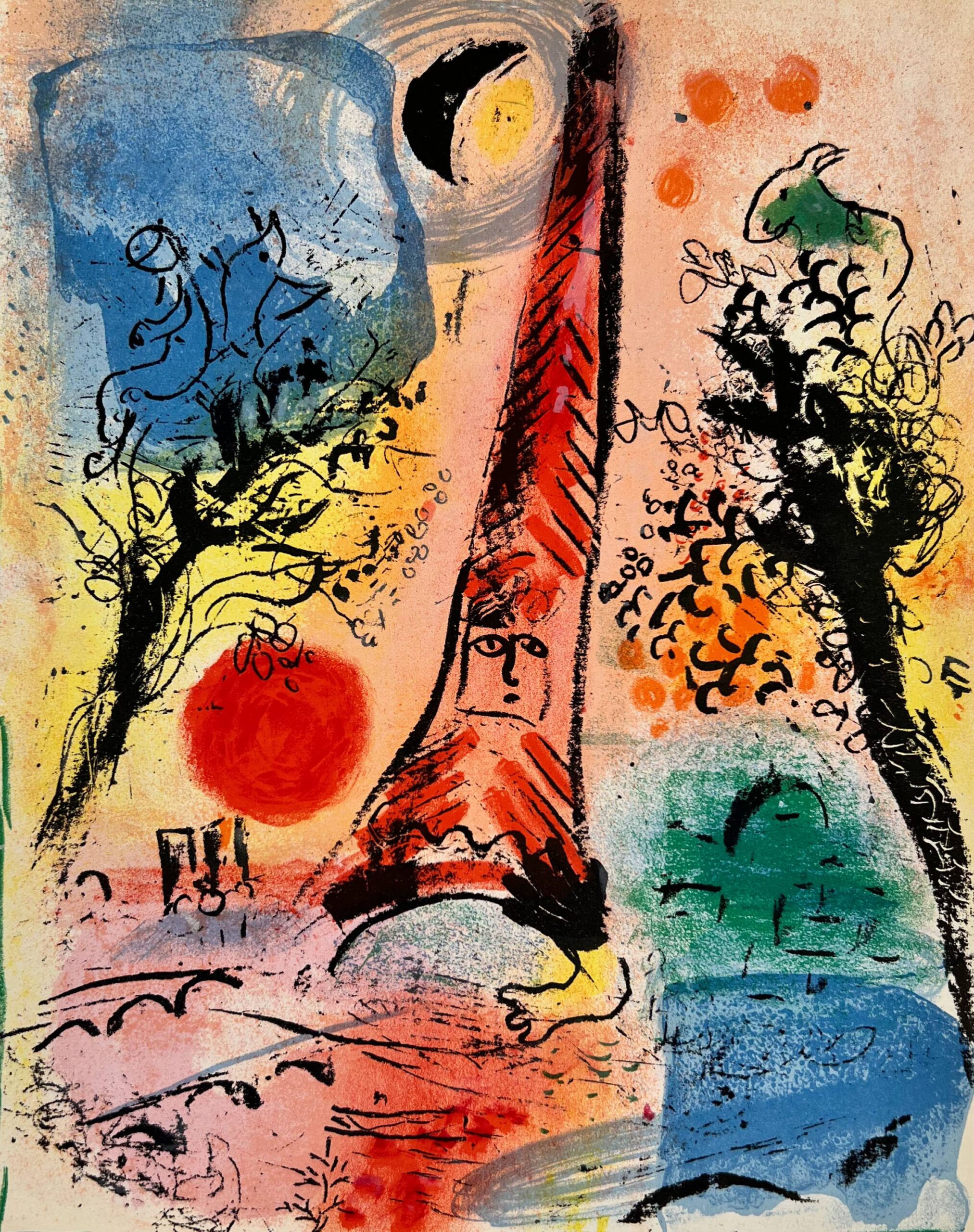 Vision de Paris by Marc Chagall