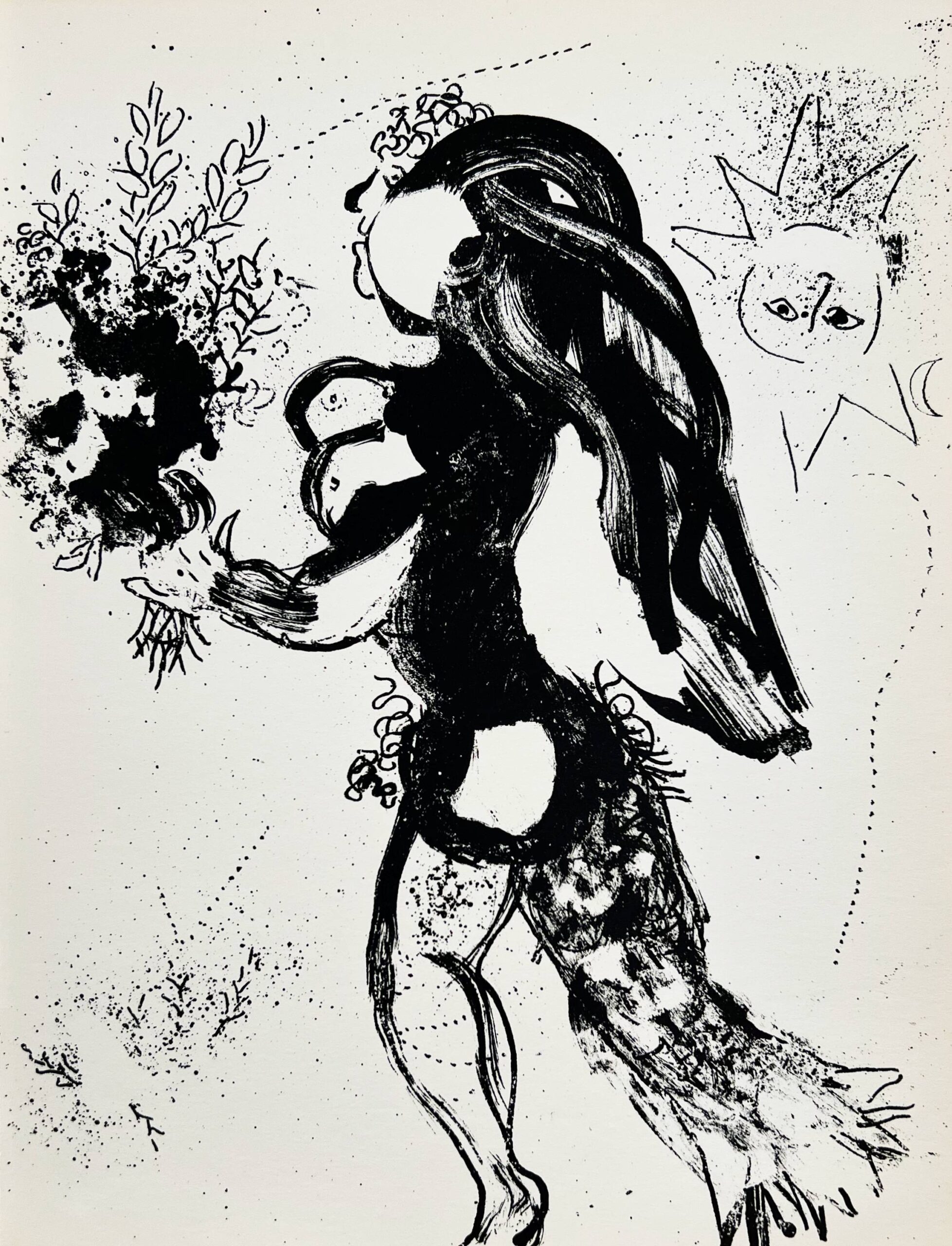 The Offering by Marc Chagall