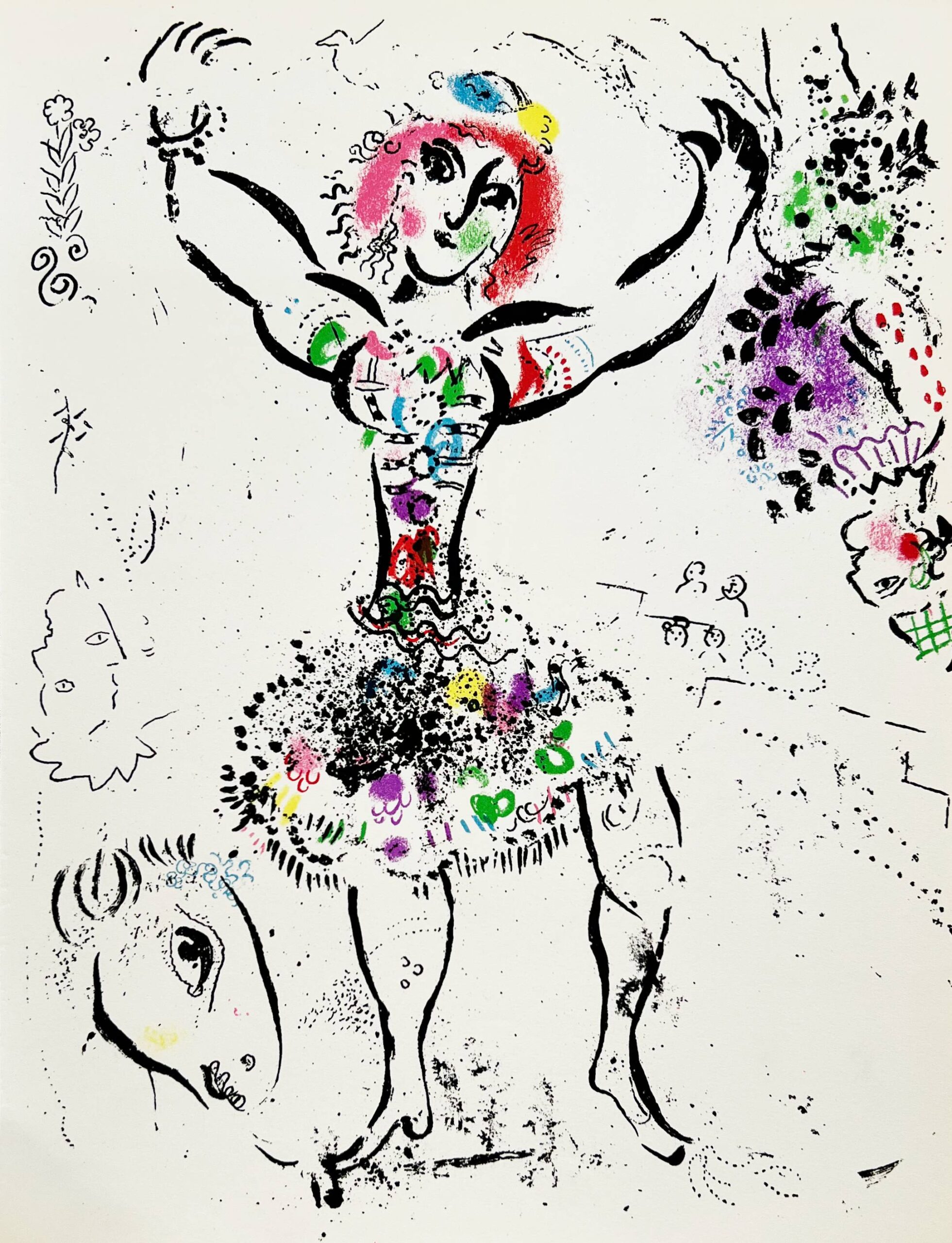 The Juggler by Marc Chagall