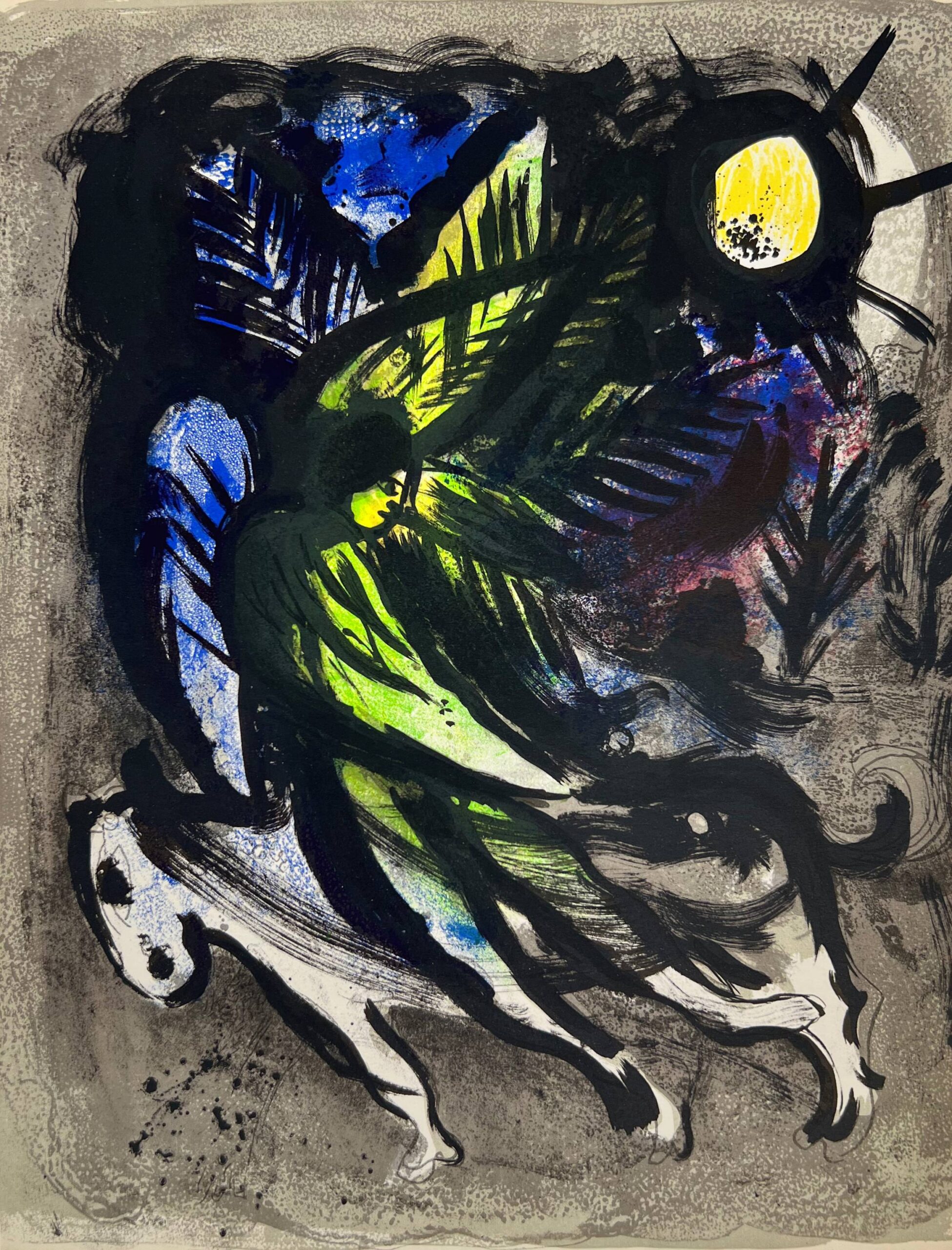 The Angel by Marc Chagall