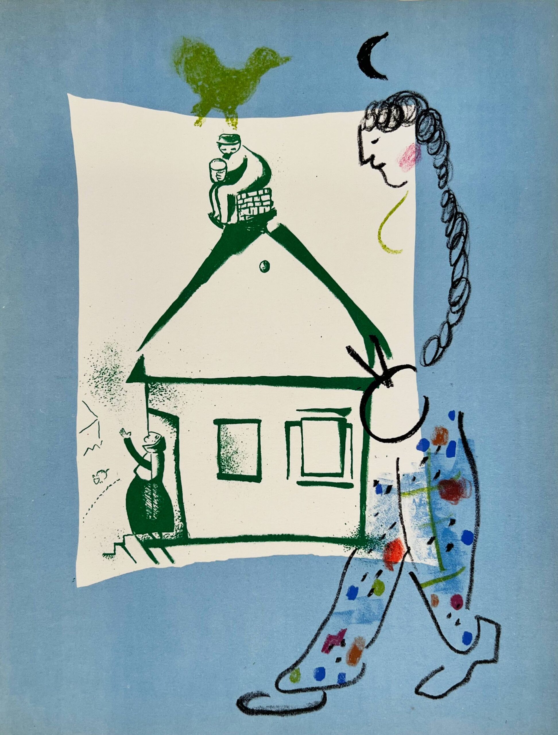 The House in my Village by Marc Chagall