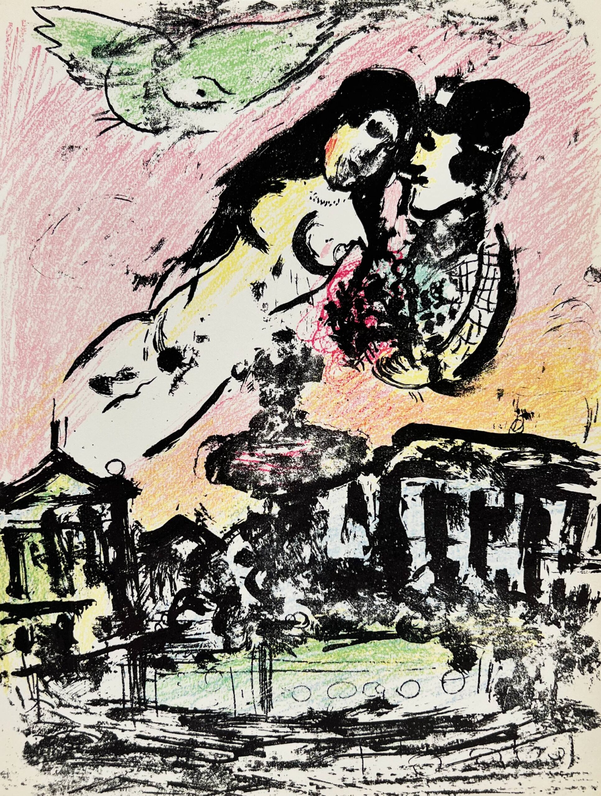 The Lover’s Heaven by Marc Chagall