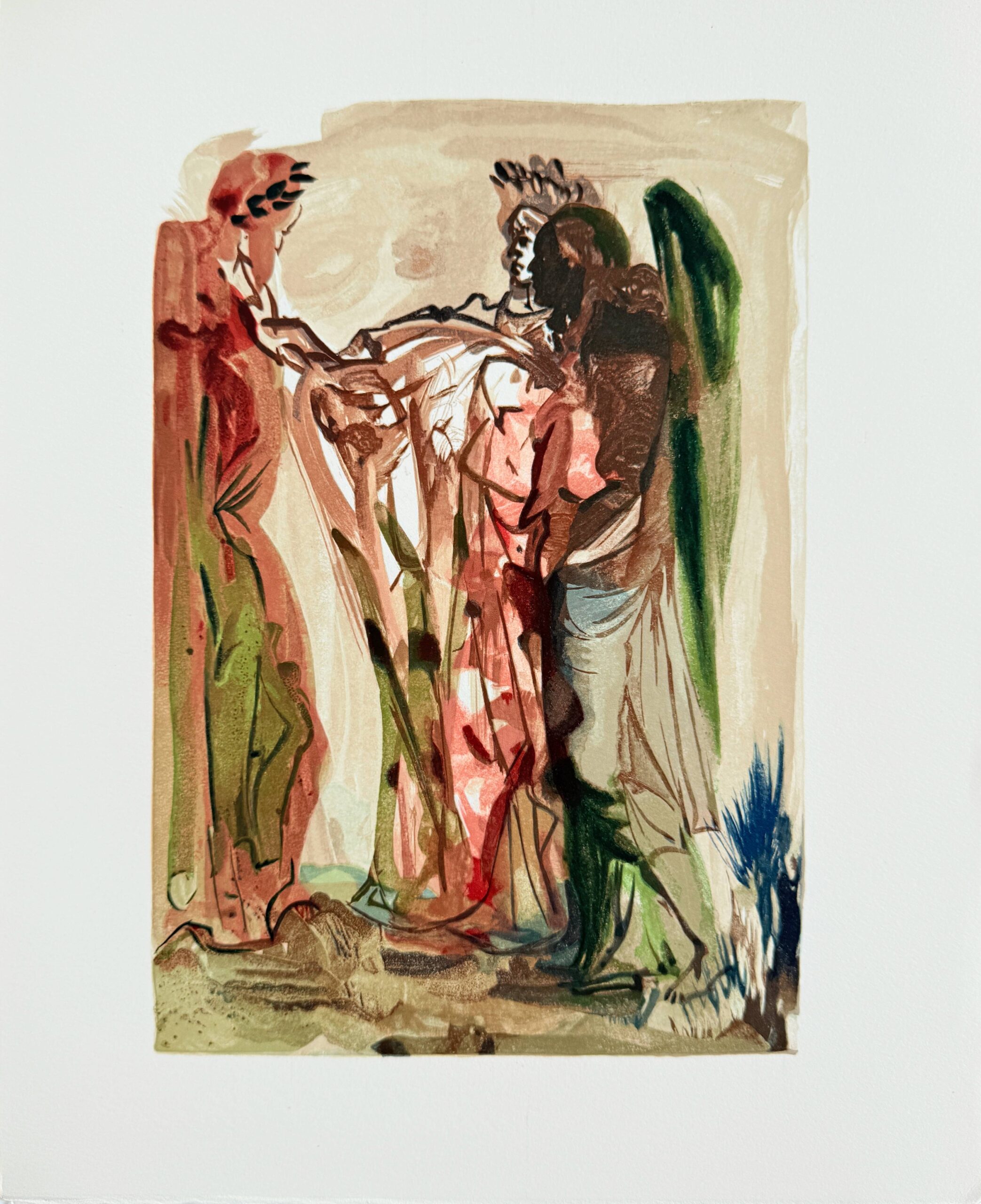 The Purgatory, Canto 11 – The Proud Ones by Salvador Dalí