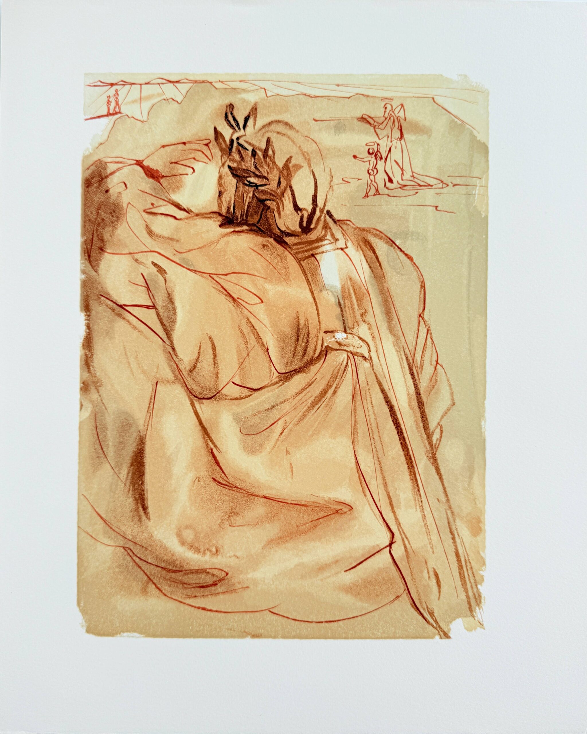 The Purgatory, Canto 30 – Announcement of Great Event by Salvador Dalí