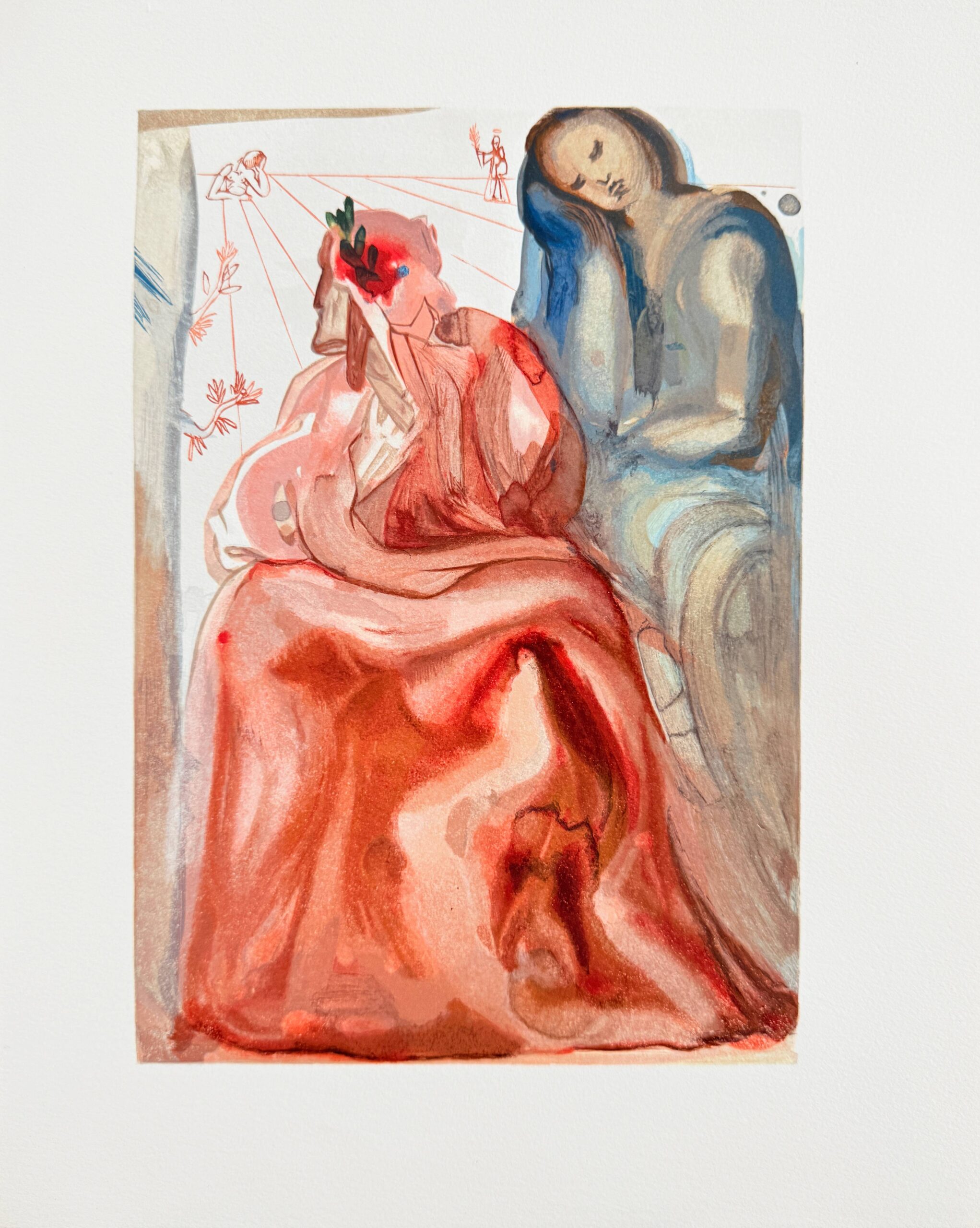 The Purgatory, Canto 31 – Dante’s Confession by Salvador Dalí