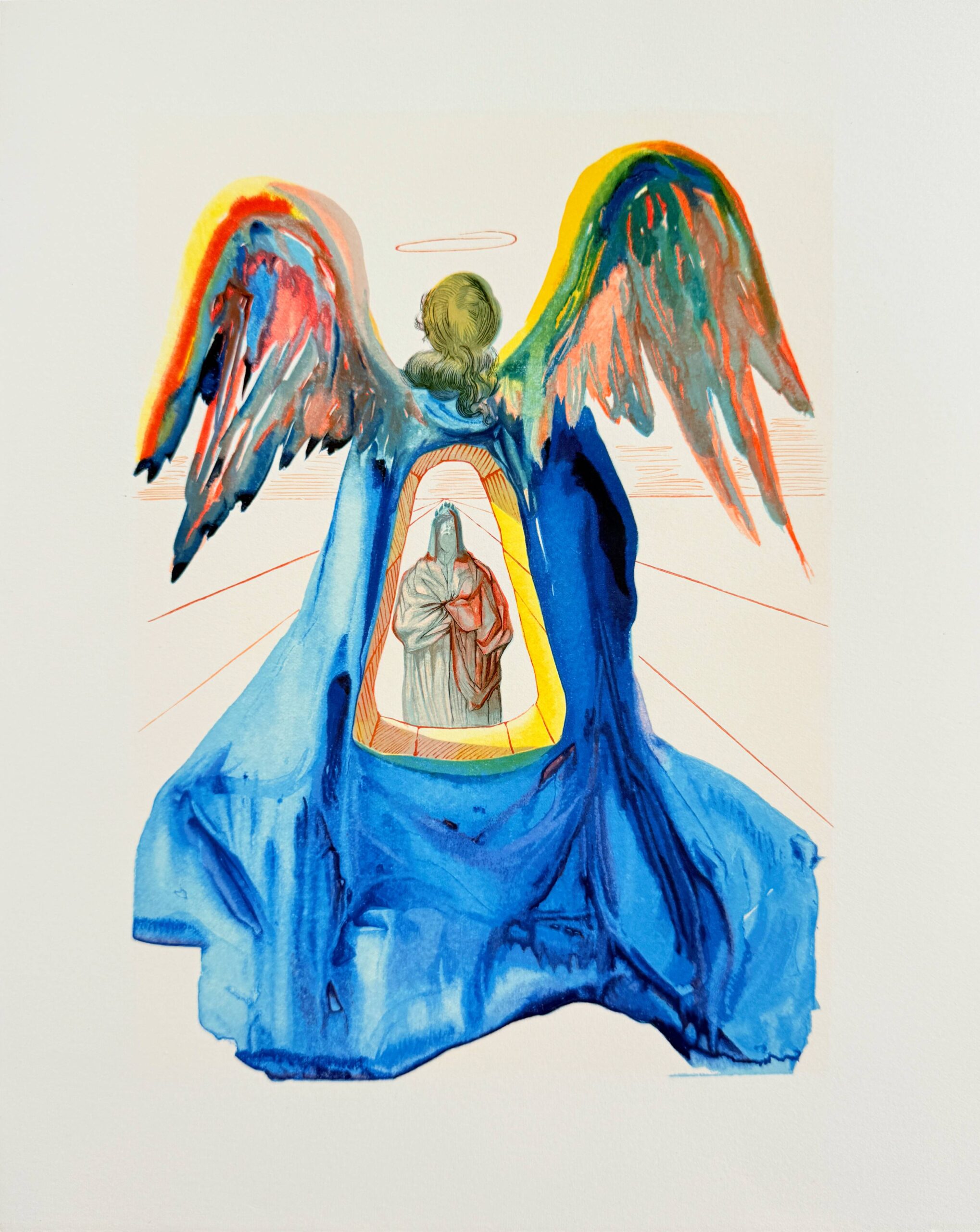 The Purgatory, Canto 33 – Dante Purified by Salvador Dalí