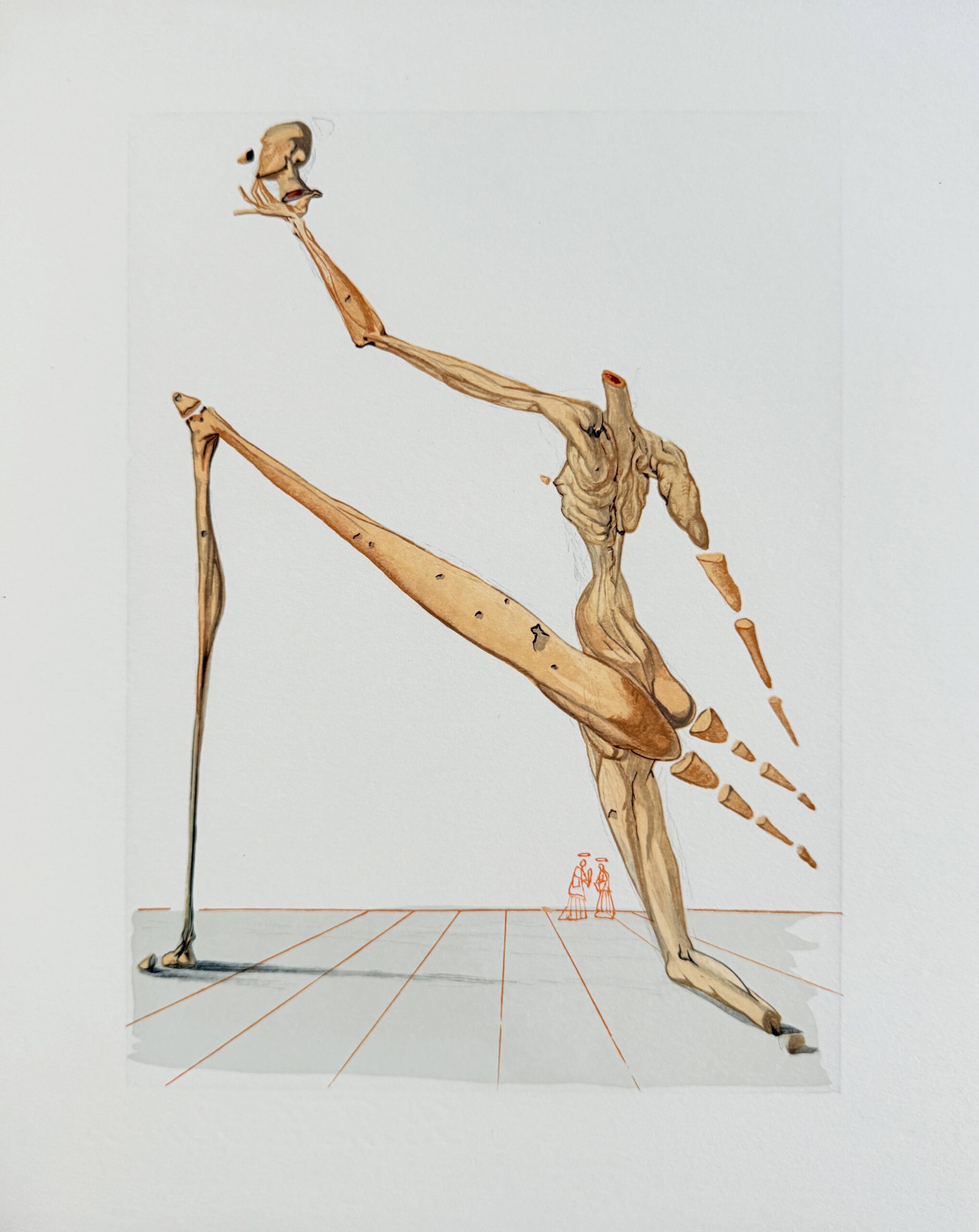 The Inferno, Canto 28 – Bertan de Horn by Salvador Dalí