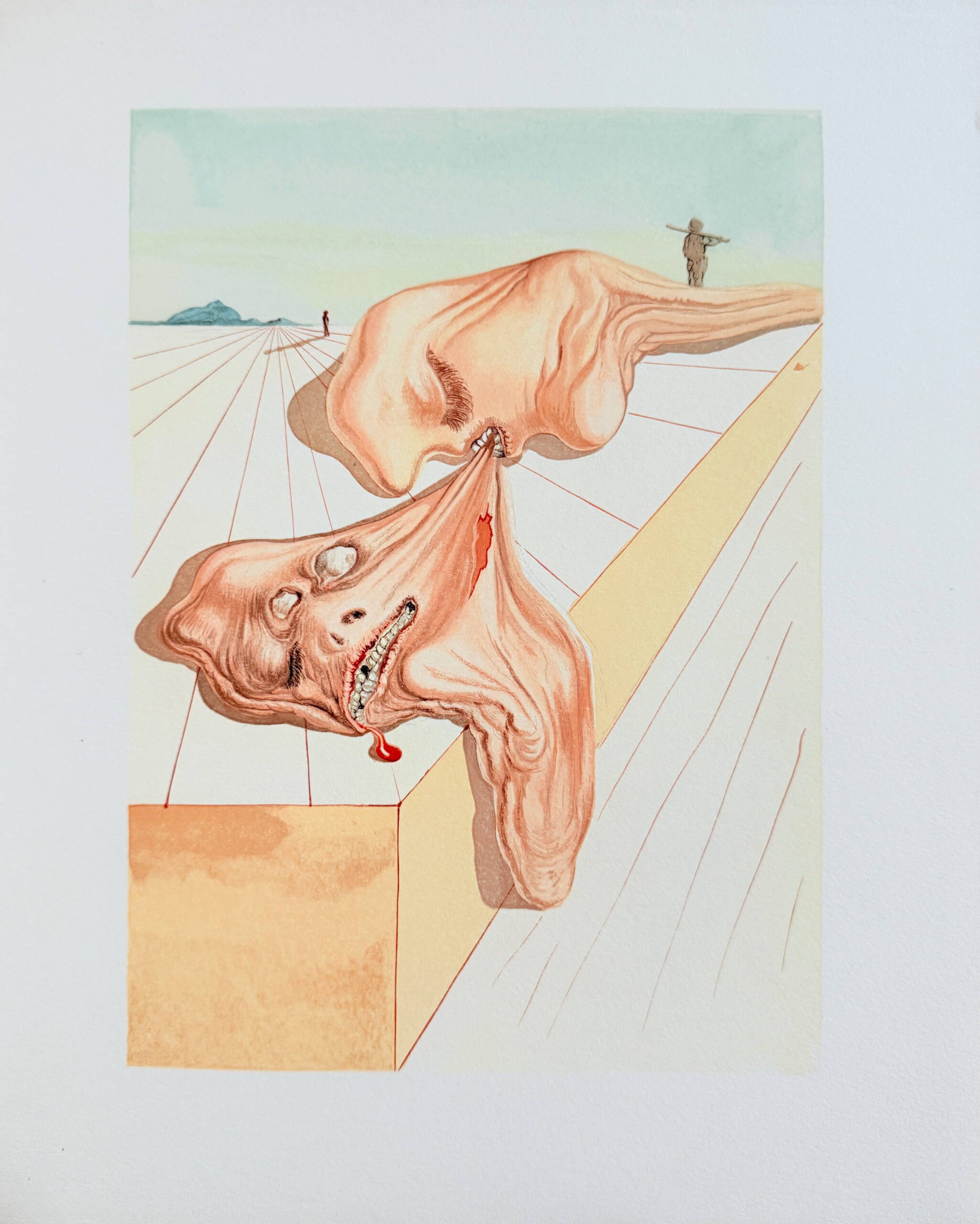The Inferno, Canto 30 – Les Hommes qui s’entre-dévorent by Salvador Dalí