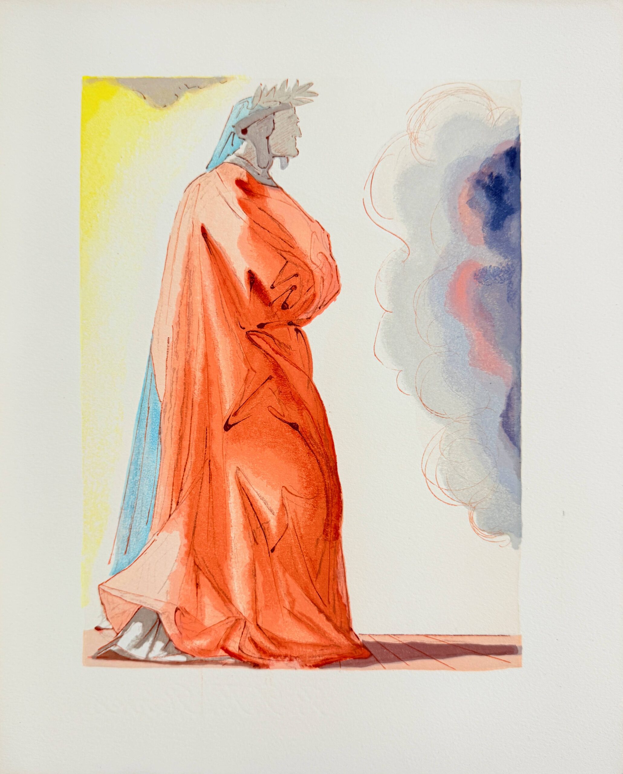 The Paradise, Canto 1 – Dante by Salvador Dalí