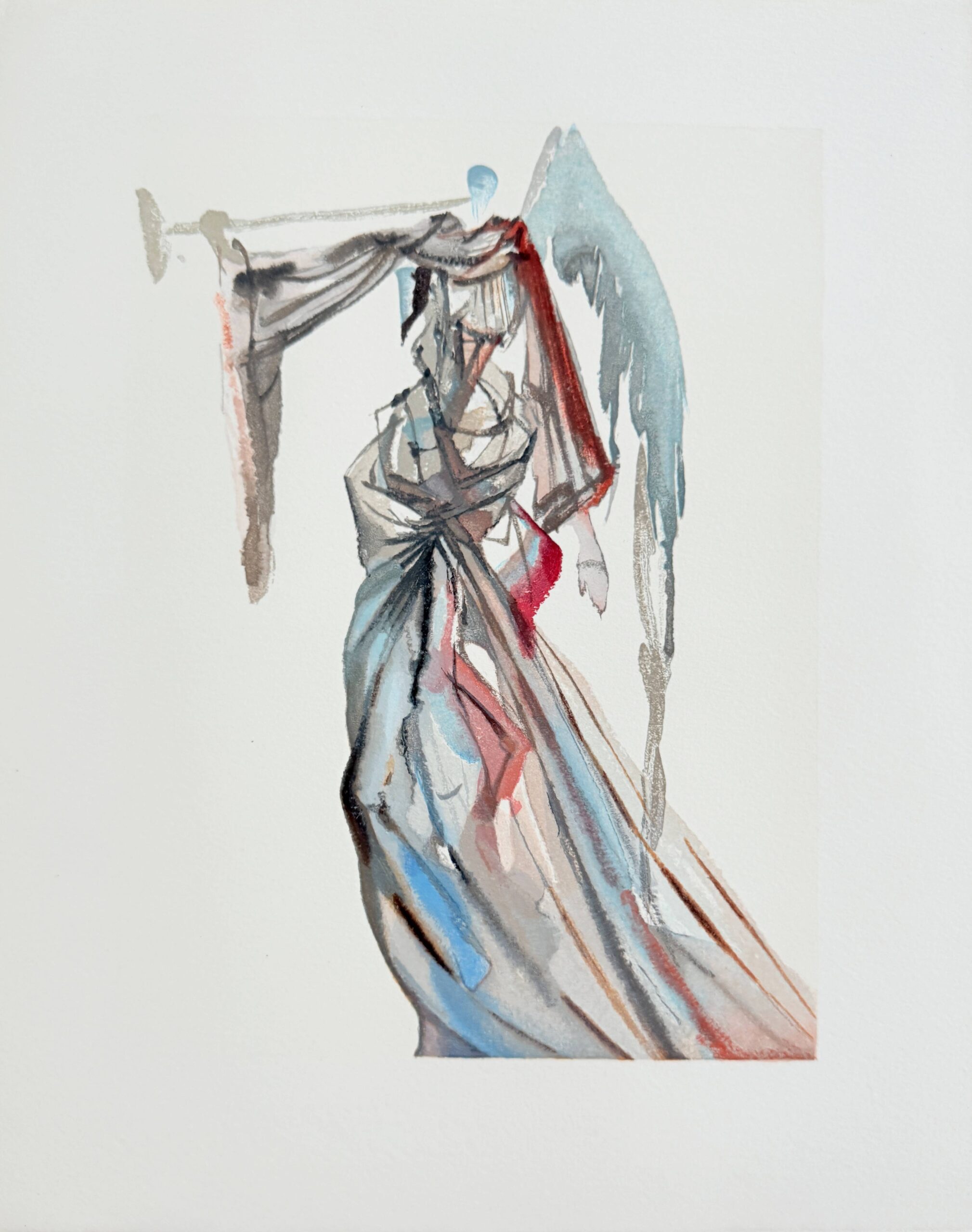 The Paradise, Canto 10 – The Angel of the Sun by Salvador Dalí