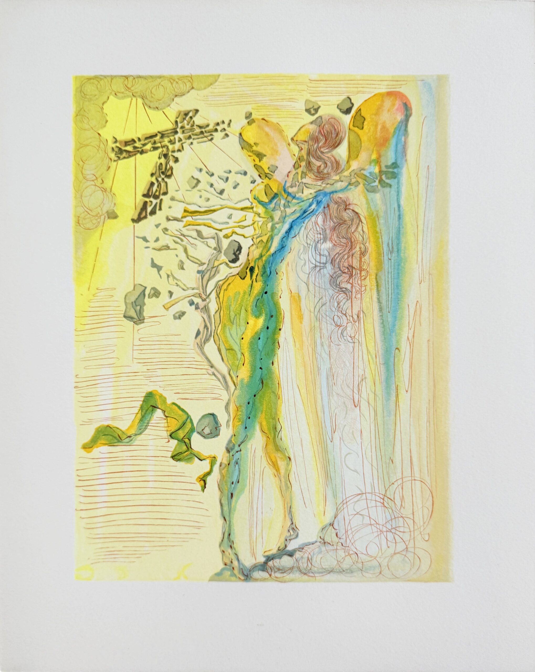 The Paradise, Canto 12 – L’Eclat des corps glorieux by Salvador Dalí