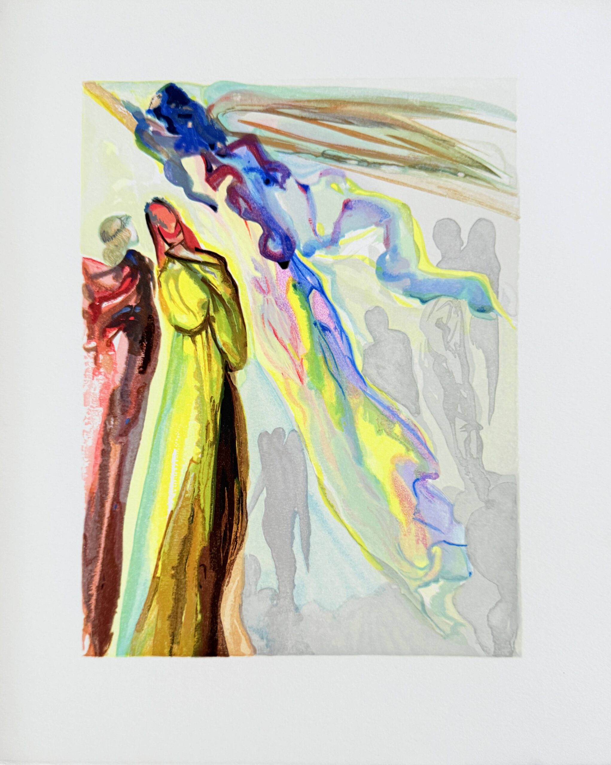 The Paradise, Canto 16 – The Ancestor’s Apparition by Salvador Dalí