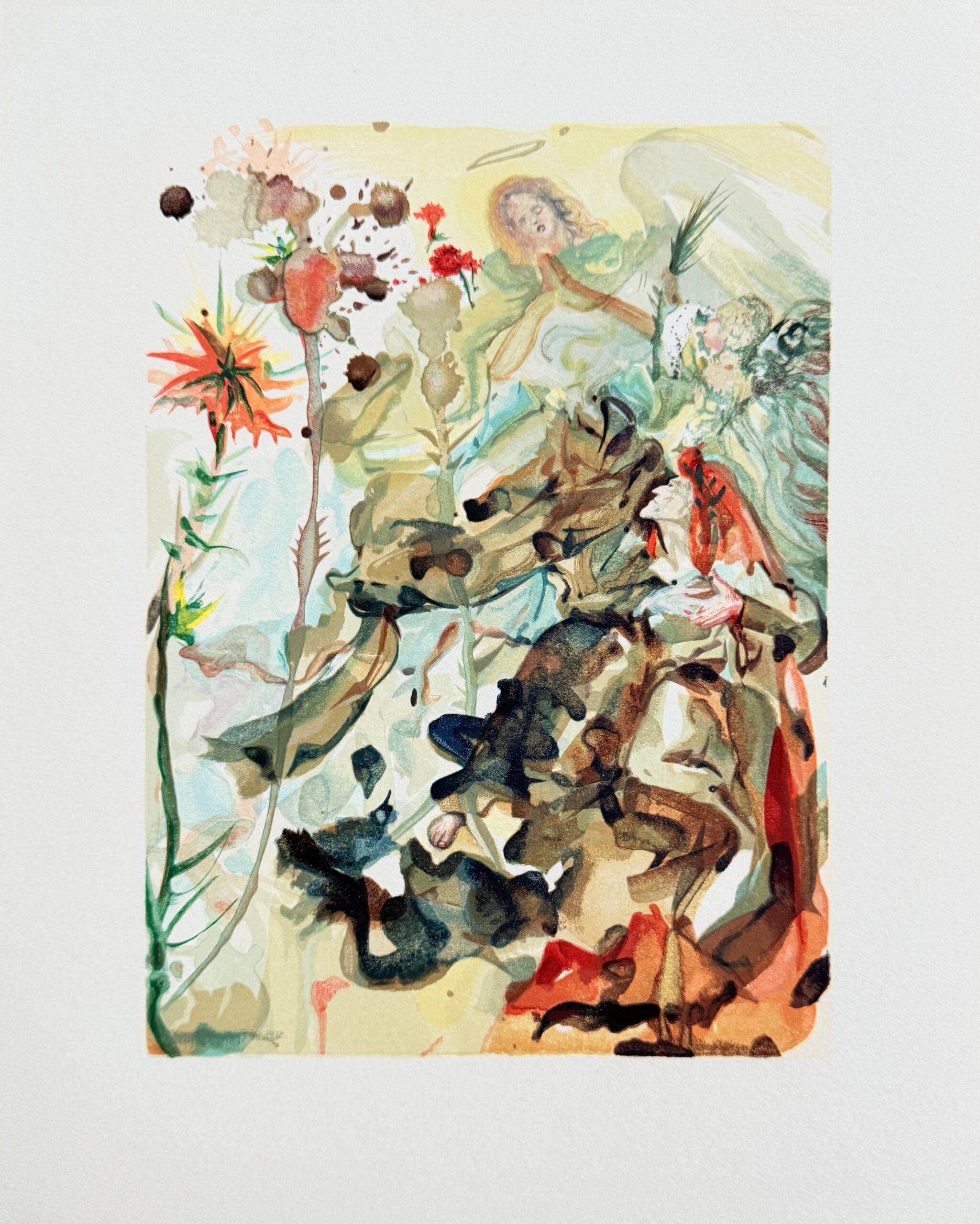 The Paradise, Canto 25 – St. James of Hope by Salvador Dalí