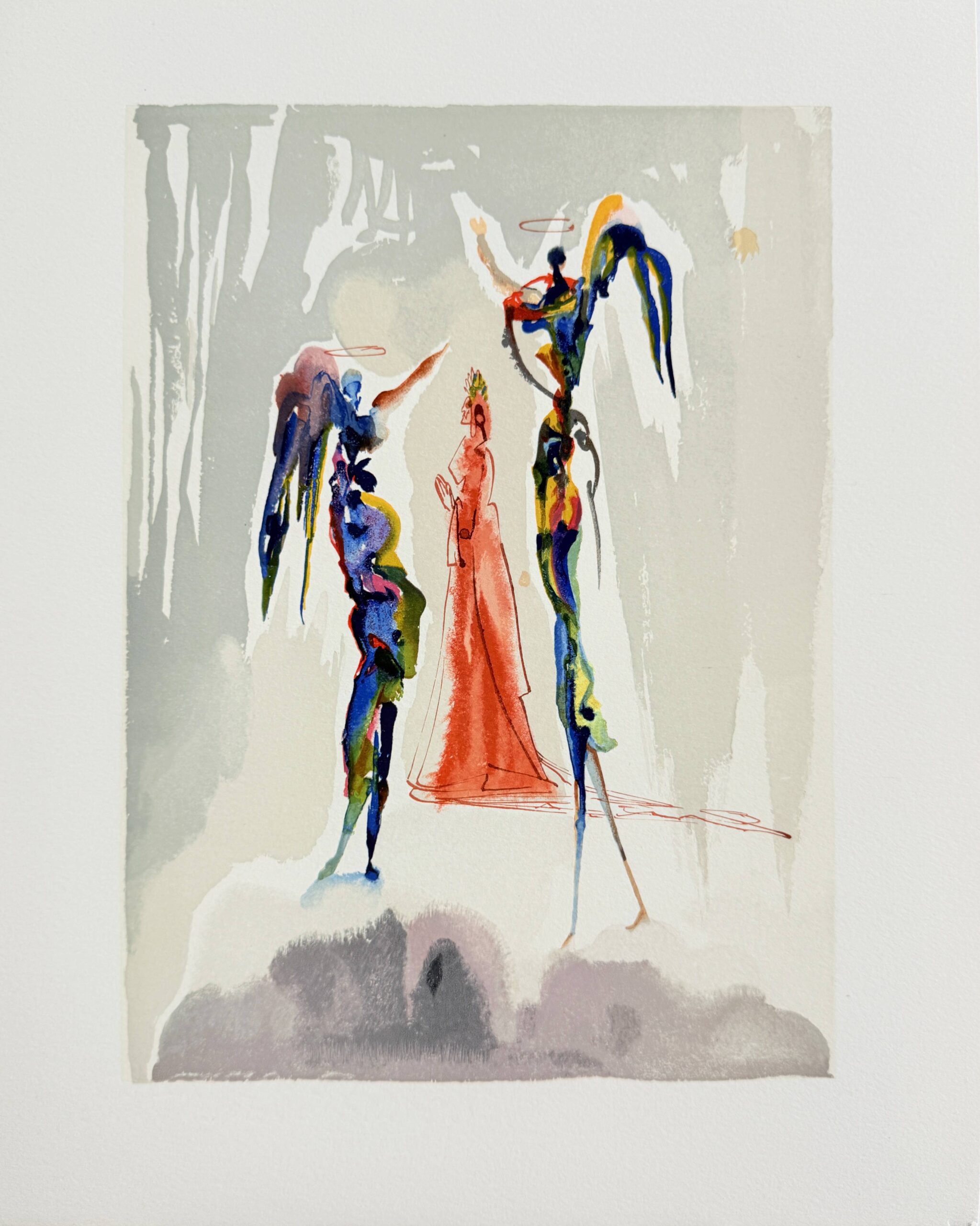 The Paradise, Canto 27 – The Gloria Patri by Salvador Dalí
